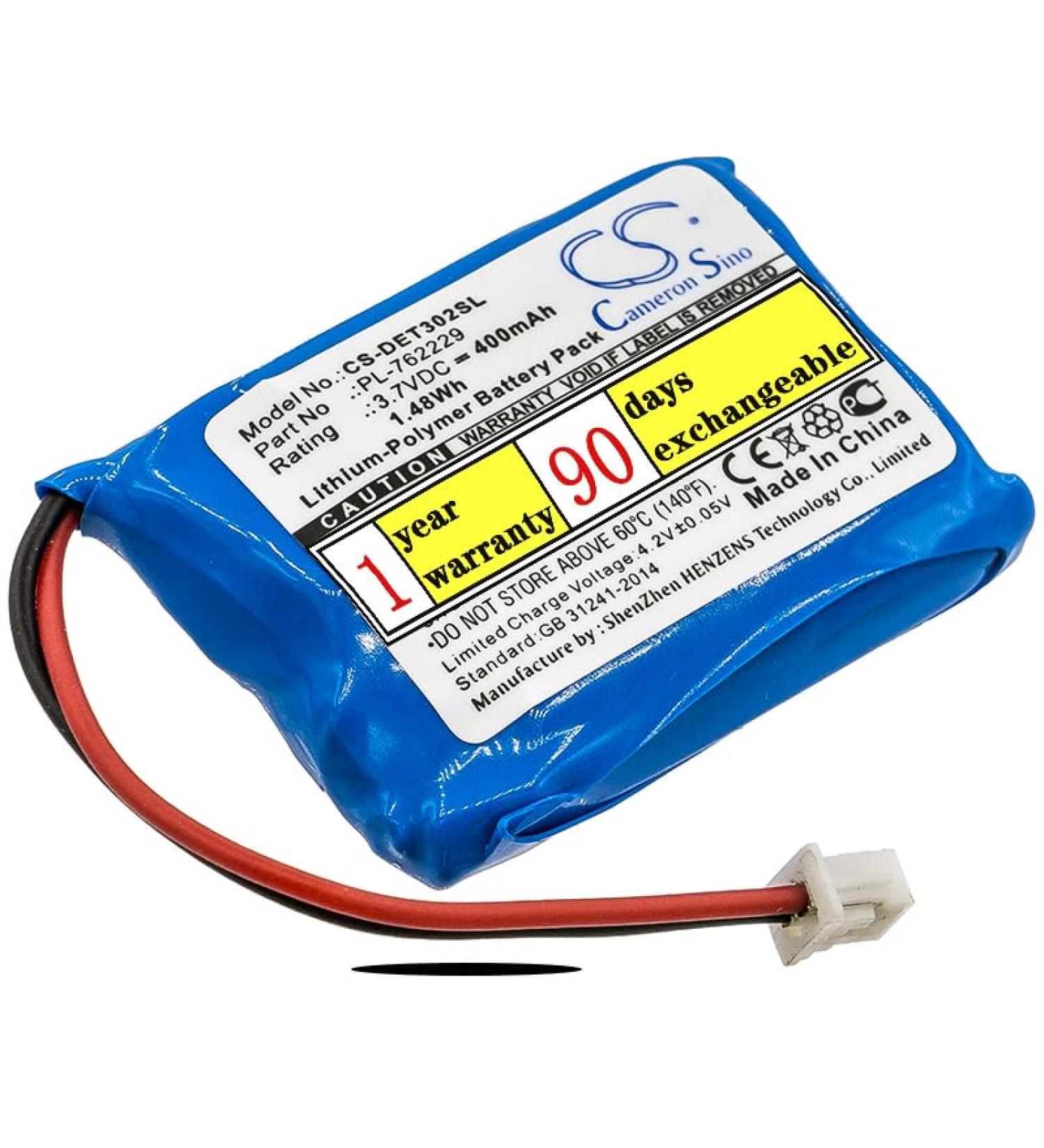 High-Performance 3.7V Replacement Battery for Educator ET-300/302 Transmitters & Receivers | International Shipping - Buy Online on GoSupps.com