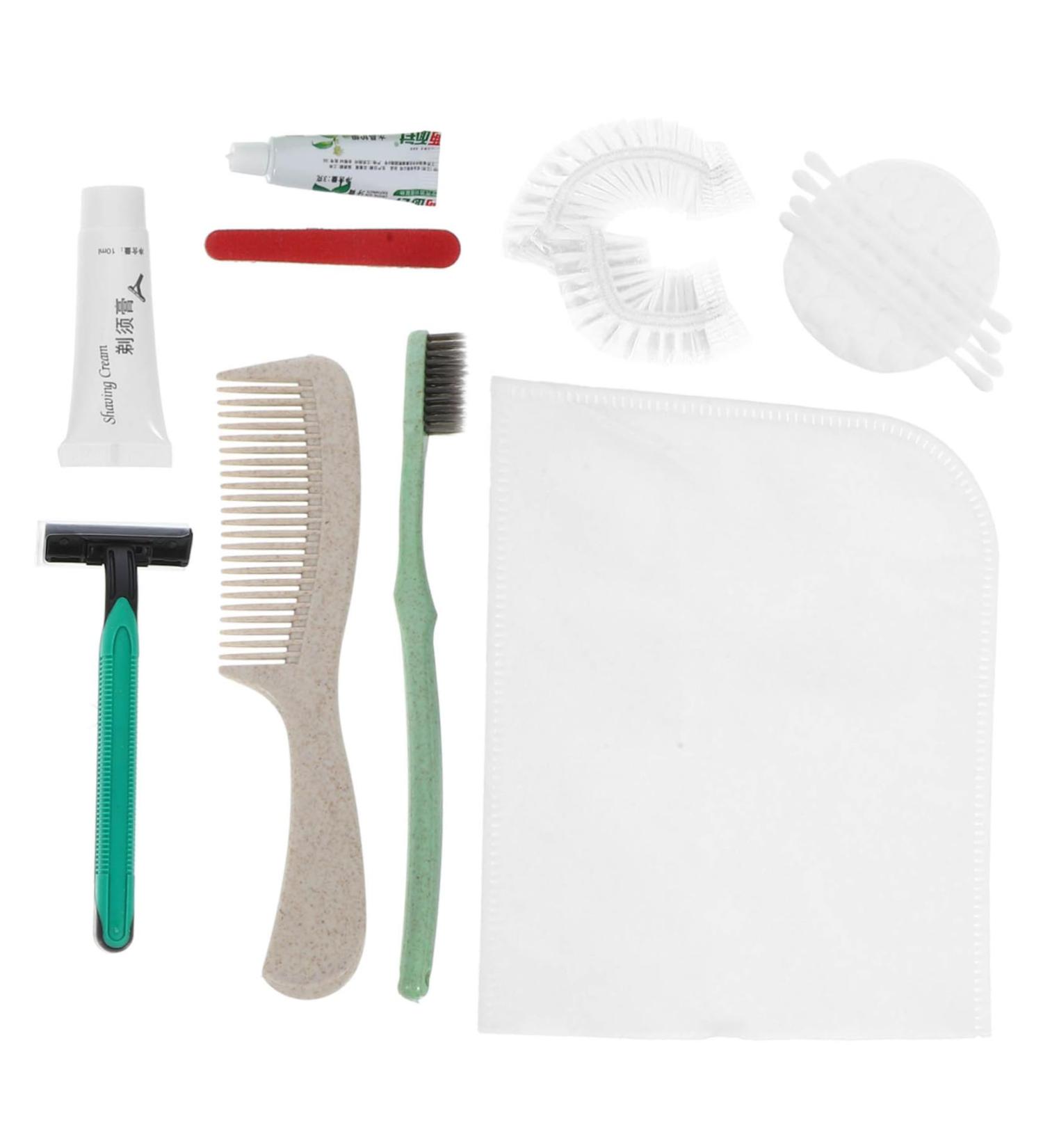 Buy HOMSFOU Travel Toothbrush & Soap Cosmetic Bag Set | Daily Necessities International Shipping - Buy Online on GoSupps.com