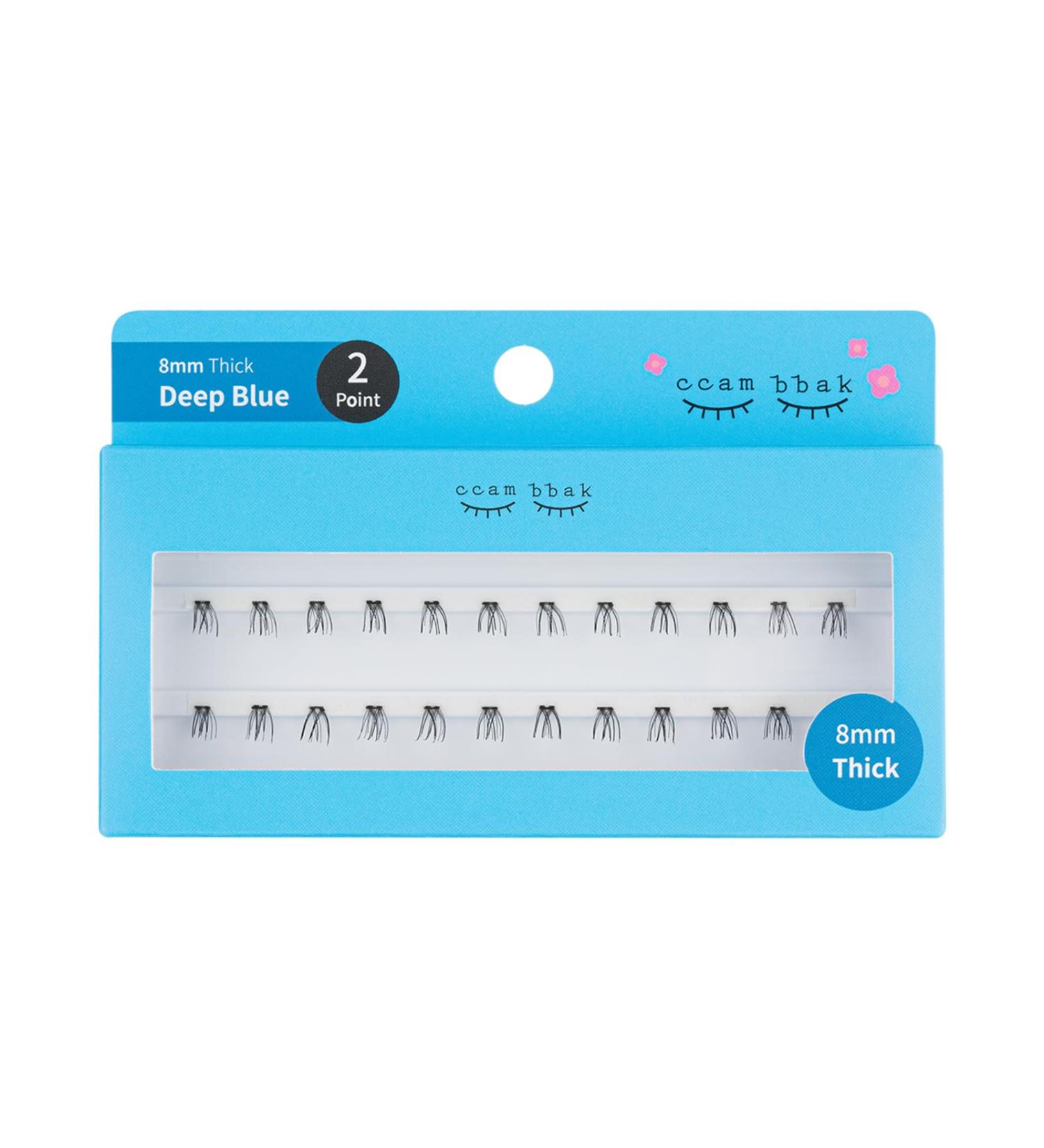 CCAMBBAK Original Light/Thick Eyelashes | 8mm Thick Black | Premium Quality False Lashes for Stunning Eyes - Shop Now - Buy Online on GoSupps.com