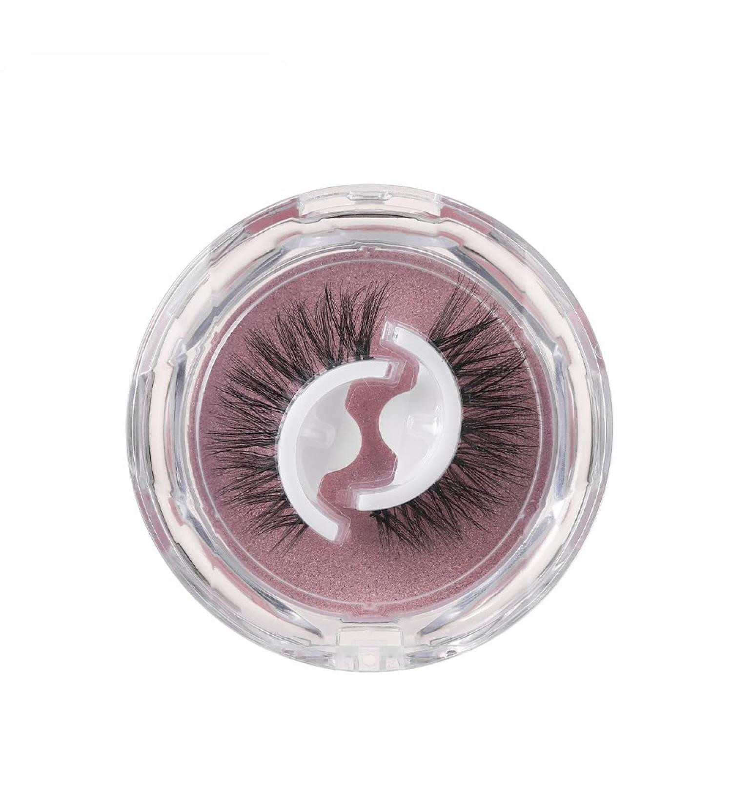 Self Adhesive Eyelashes - No Glue Needed Reusable Easy to Apply & Remove | 34 Types for Natural Makeup Look - Buy Online on GoSupps.com