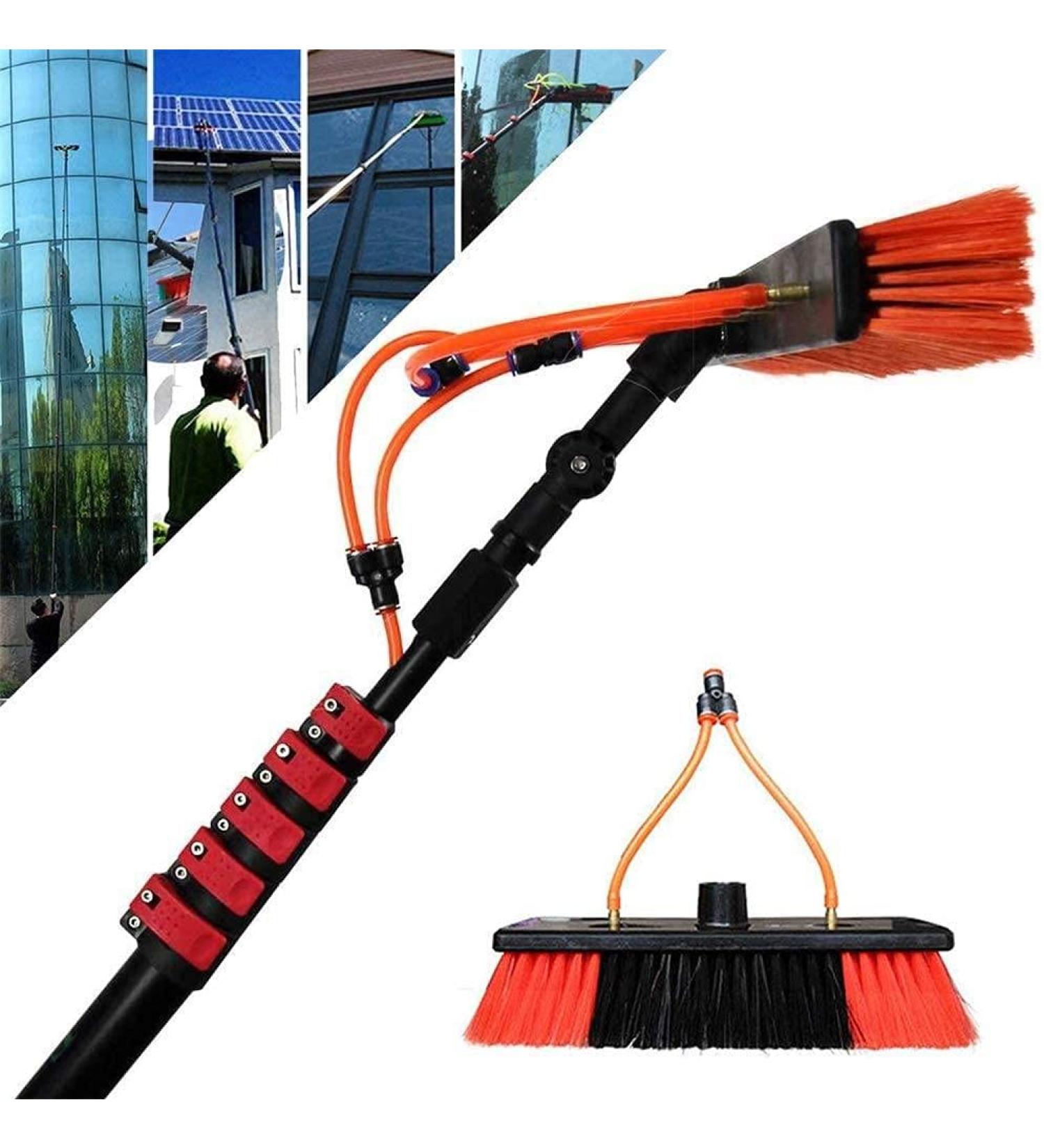 Cleaning Brushes Extendable Cleaner Conservatory Roof/Window Cleaning Pole/Water Fed Telesbrush for Trucks Windows Window Glass Wall/12Ft/3.6M - Buy Online on GoSupps.com