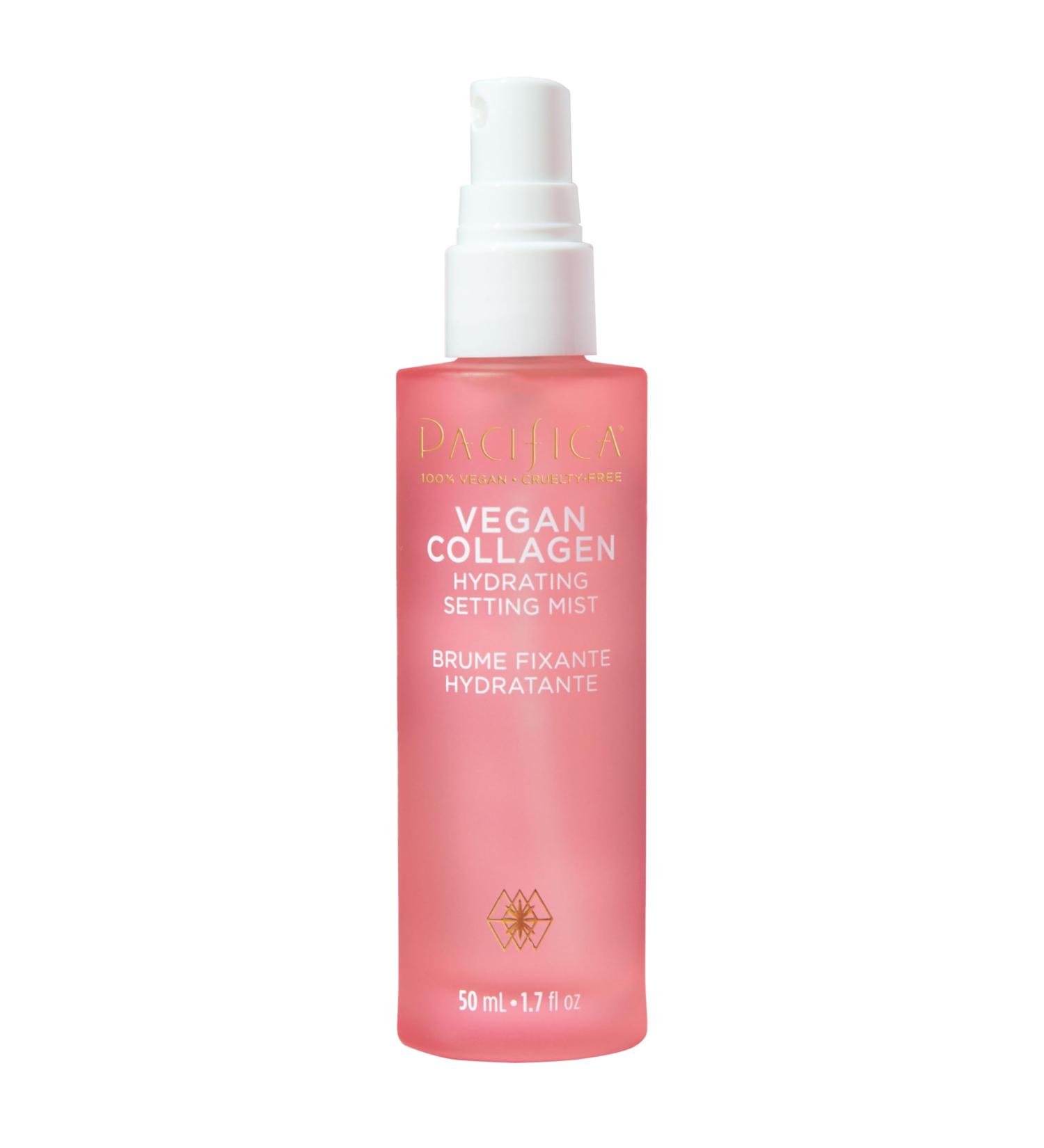 Pacifica Beauty Vegan Collagen Hydrating Setting Mist Hydrating Illuminating Face Primer for Dewy Skin w/Vegan Collagen & Squalane for Radiant Glow Soft-Focus Pore Blurring Makeup Base - Buy Online on GoSupps.com