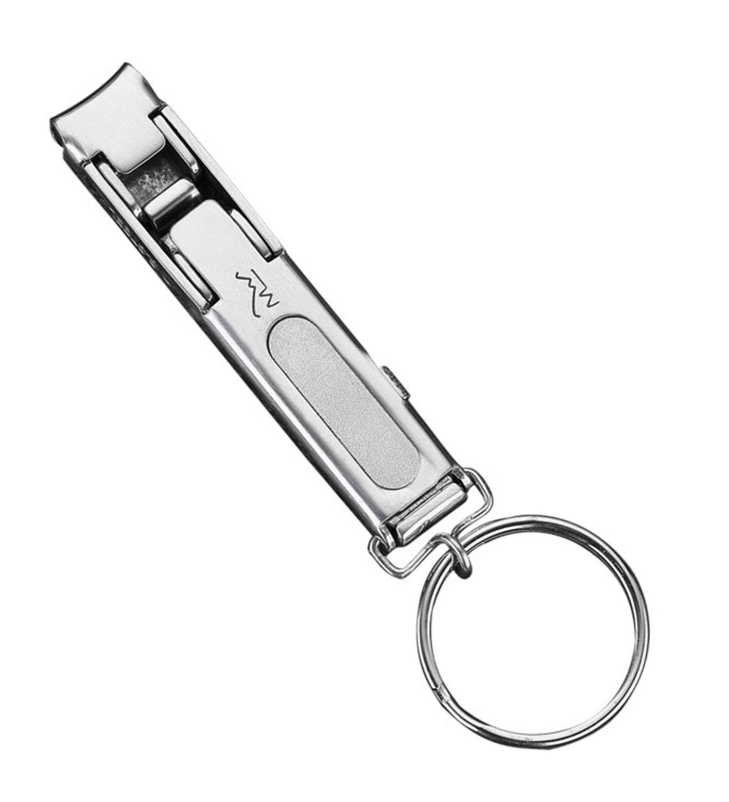 Finger Nail Clip | Manicure Nail Cutter for Thick Nails - Nail Clipper Set - Nail Clippers with Nail File | Curved and Bevel Trimmer for Toenail Fingernail | Clippers for Natural Finger Nails - Buy Online on GoSupps.com