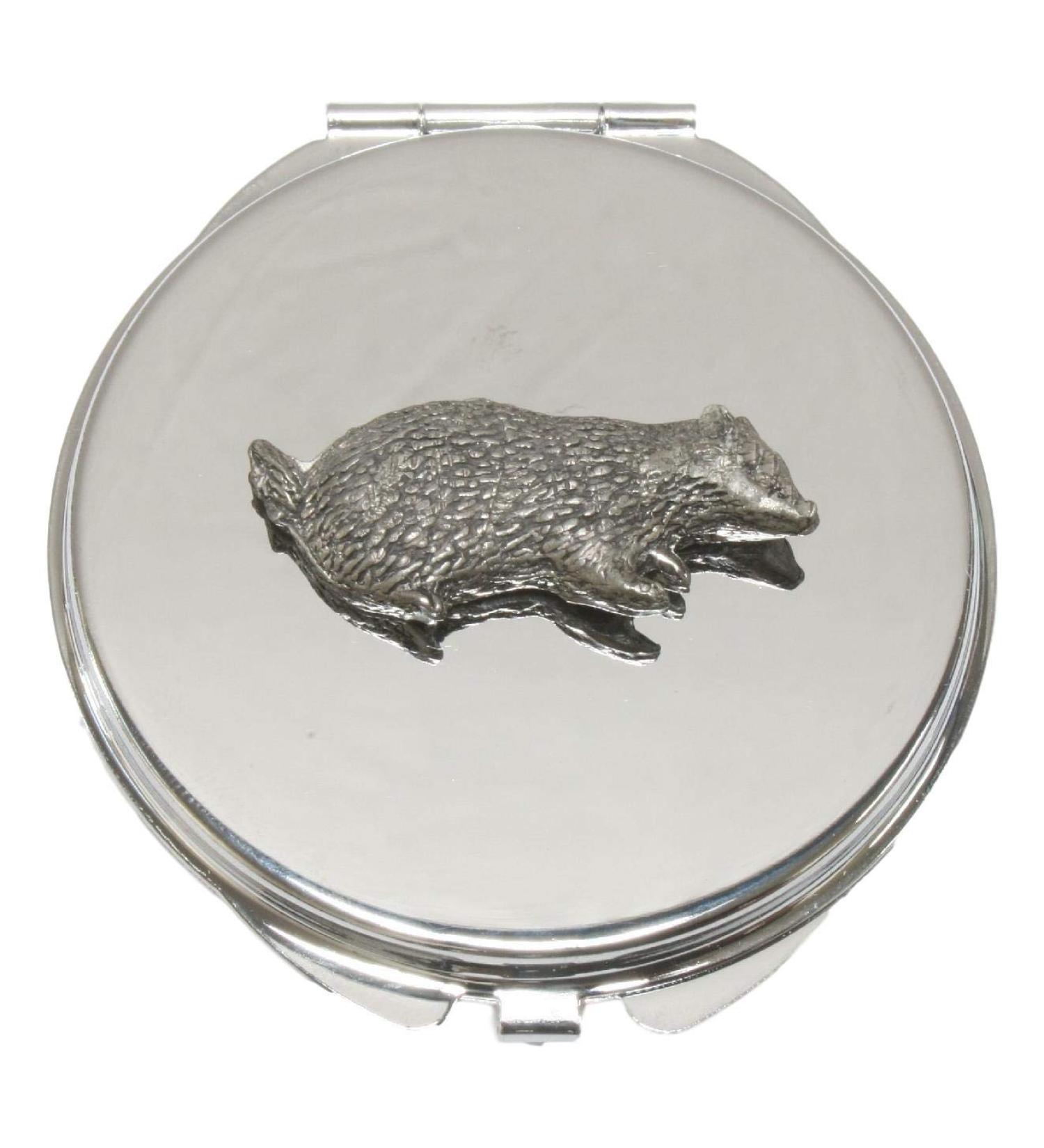 Badger Compact Mirror Handbag Gift With Free Engraving 16 - Buy Online on GoSupps.com