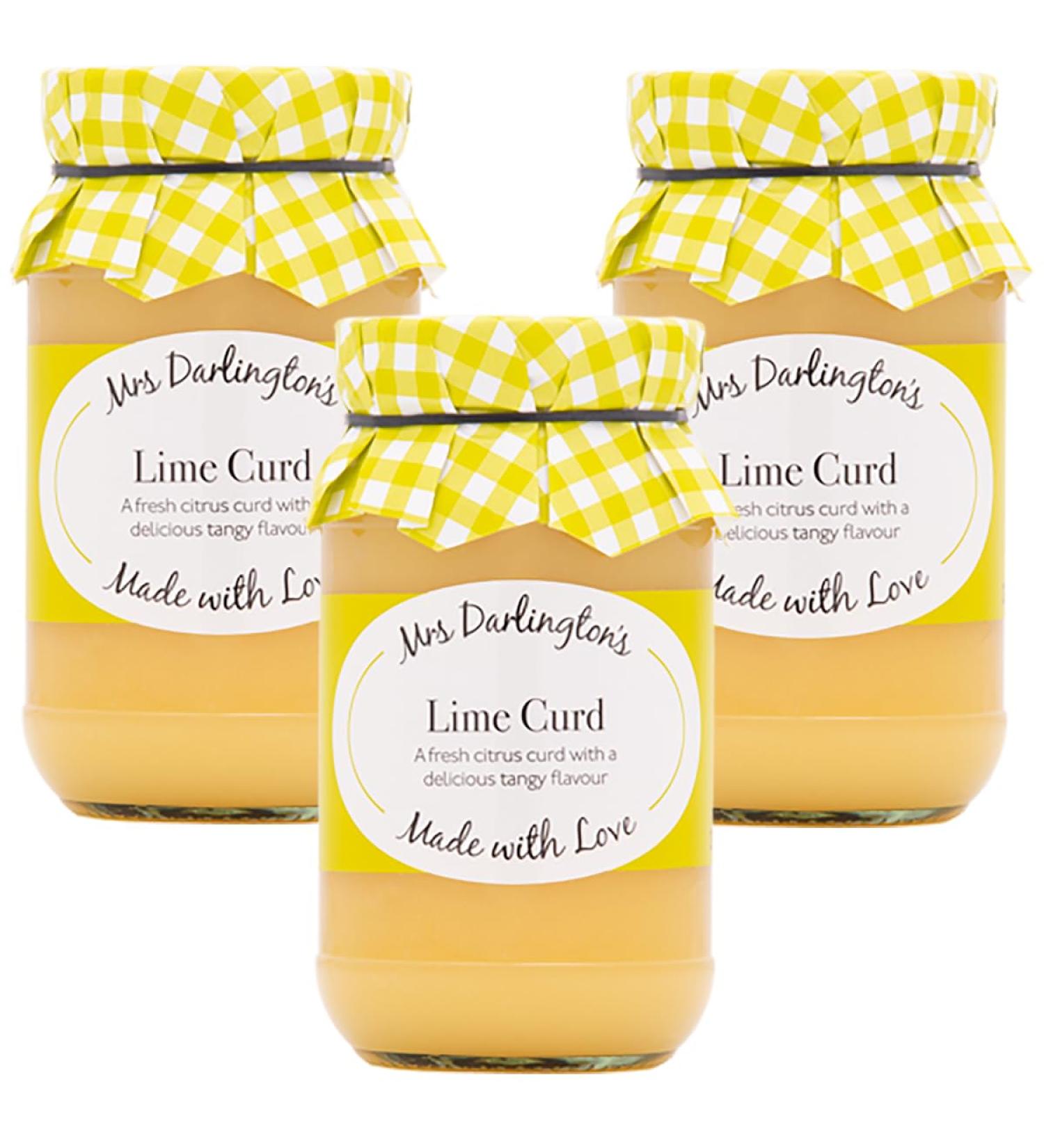 Mrs Darlington's Lime Curd - 320g - Pack of 3