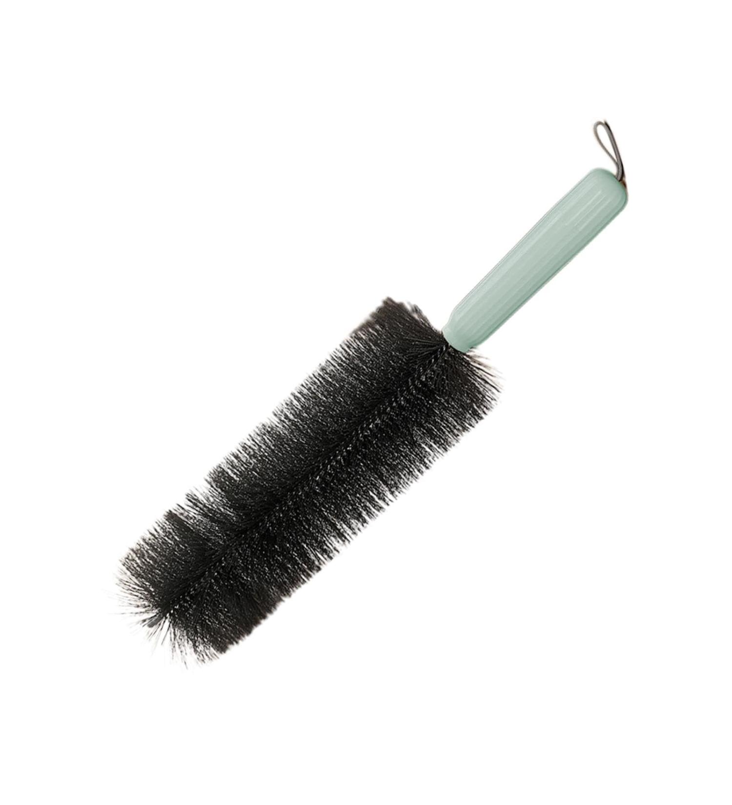 Floor Fan Cleaning Brush - Washable Cleaning Duster | Washable Cobweb Brush | Reusable Hand Crevice Brush | Dusters for Car Air Conditioner with Rope and Sponge Brush Green - Buy Online on GoSupps.com