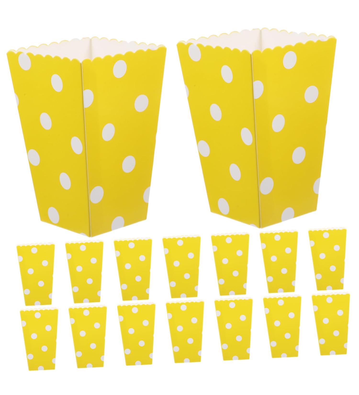 HOMSFOU 24pcs Boxes Food Containers Party Decorations Movie Theme Party Supplies Party Snacks Container Paper Cup Popcorn - Buy Online on GoSupps.com