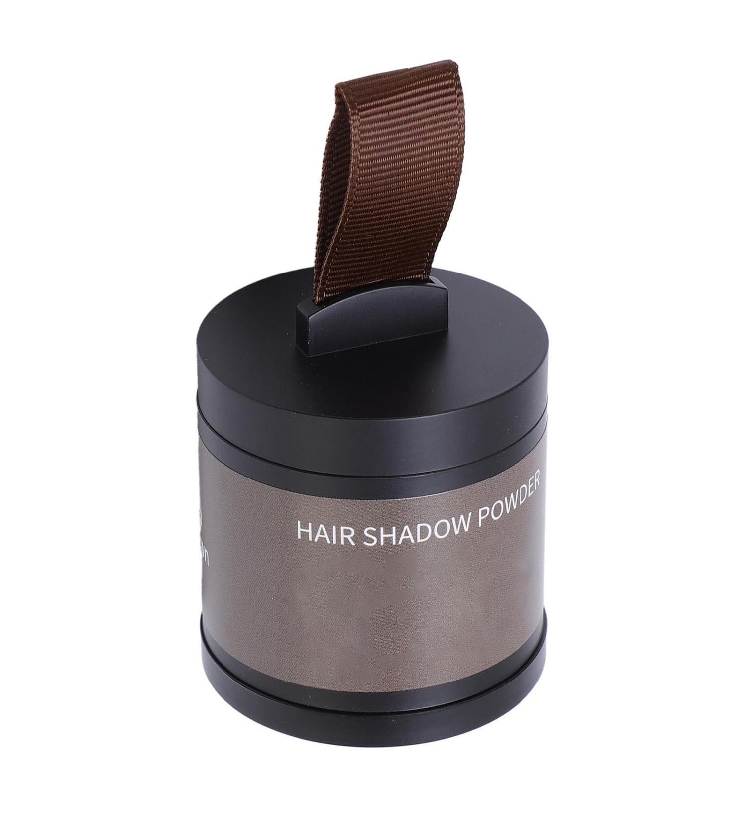  ZASCHMOY Long-lasting hair shadow powder 10g with mirror and powder puff for all hair types (medium brown) - Buy Online on GoSupps.com