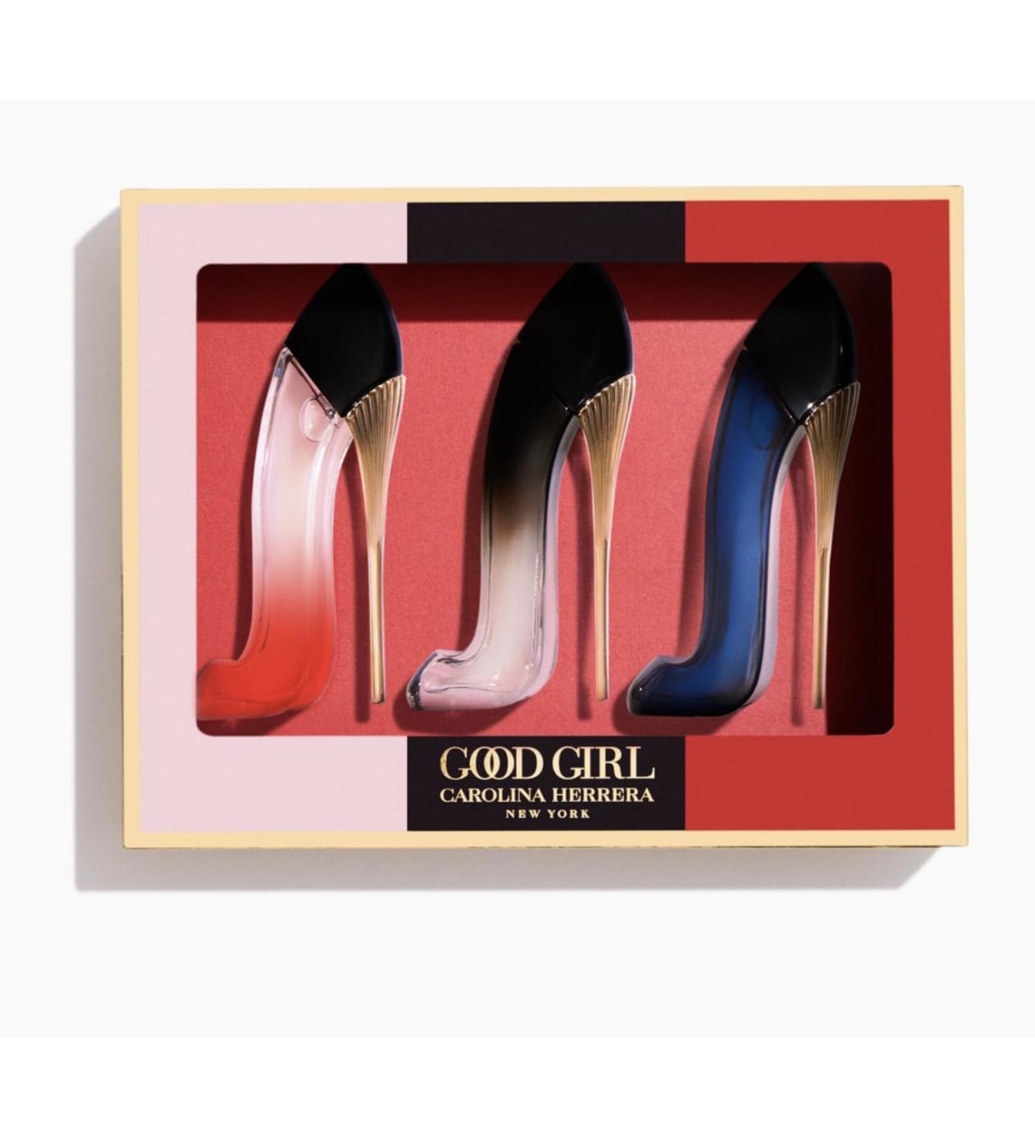 Carolina Herrera Good Girl Gift Set 3 High Heels Mini Splash Bottles 0.24 Fl Oz Assorted 0.24 Fl Oz (Pack of 3) - Buy Online on GoSupps.com