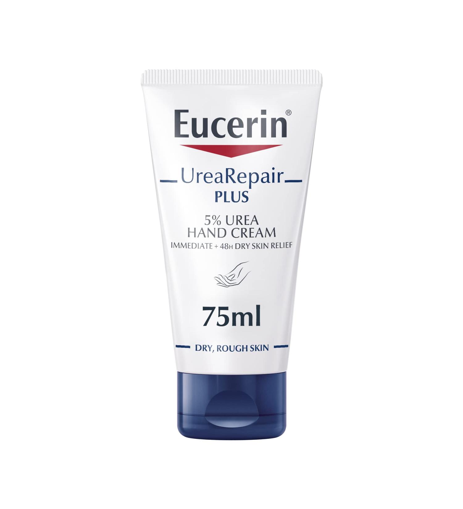 Eucerin Dry Skin Intensive Hand Cream - 5% Urea 75ml | Hydrating & Moisturizing - Buy Online on GoSupps.com