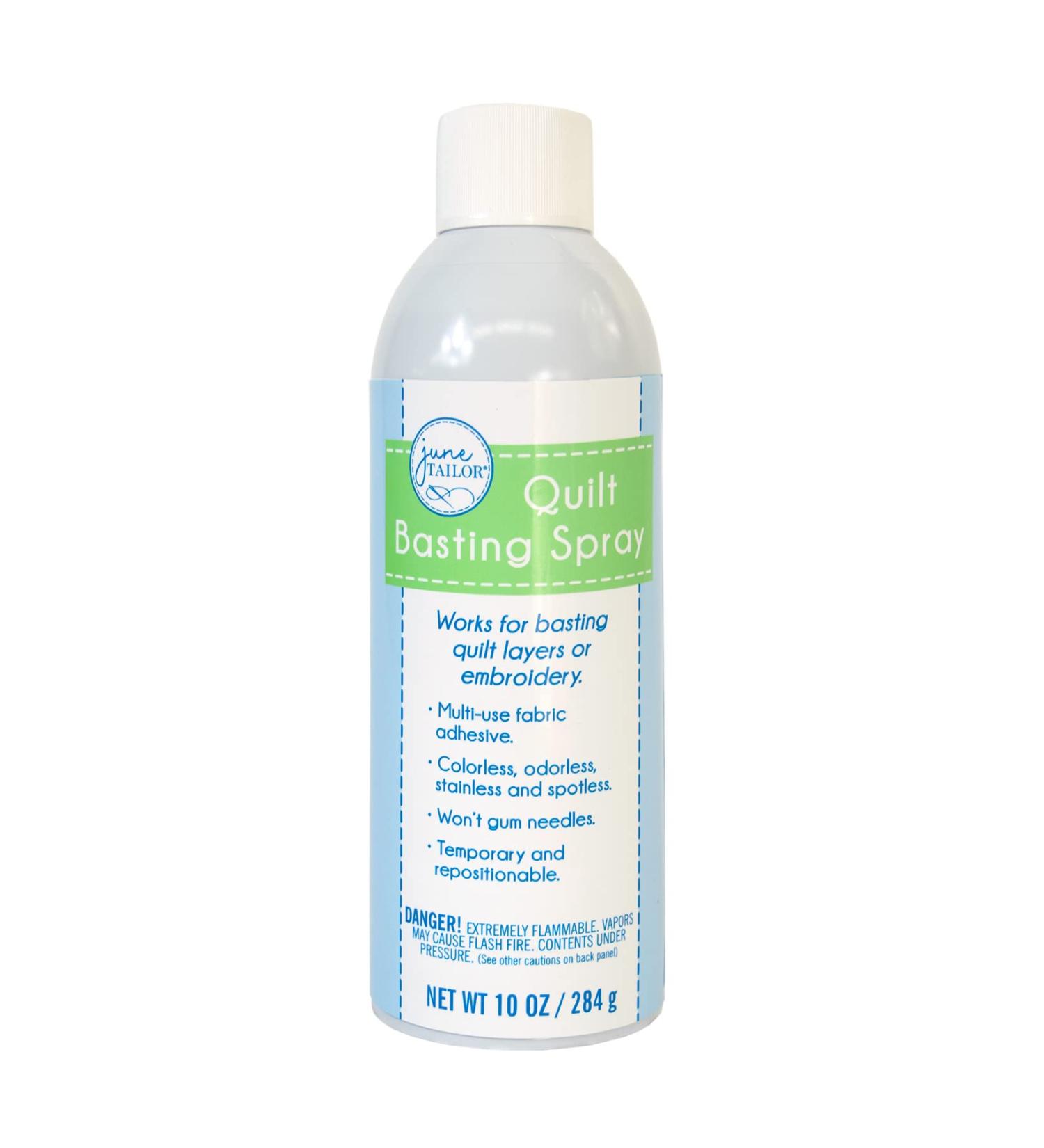 June Tailor JT440 Quilt Basting Spray 10 ounce can Blue 1 Pack