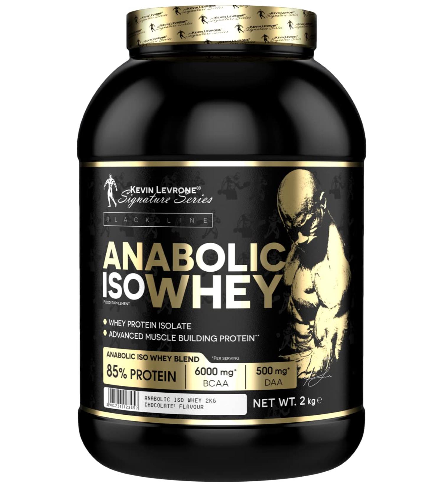 Kevin Levrone Black Line Anabolic Iso Whey - Pure Whey Isolate - Vanilla