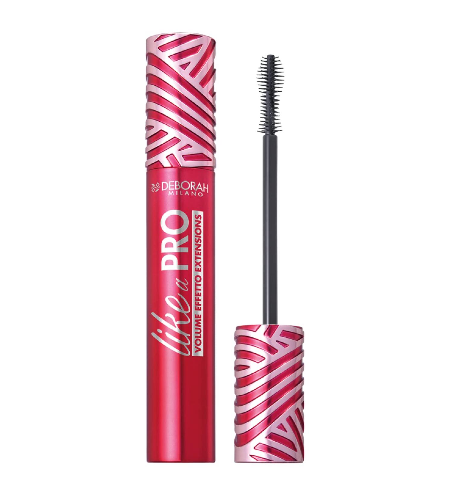 Deborah Milano - Mascara Like a Pro gives extra volume and infinite length to the lashes that are defined and multiplied extension effect 12 ml - Buy Online on GoSupps.com
