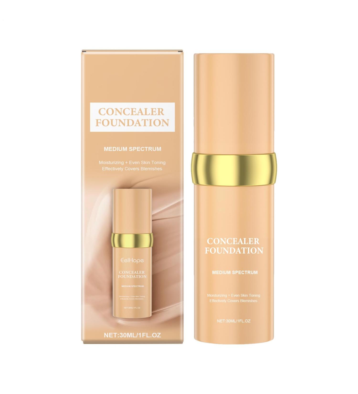 Full Coverage Foundation | 30ml Lightweight Water and Sweat Resistant Stain-Proof | Foundation for Women | For Women and Girls for Days Out Work and Shopping - Buy Online on GoSupps.com