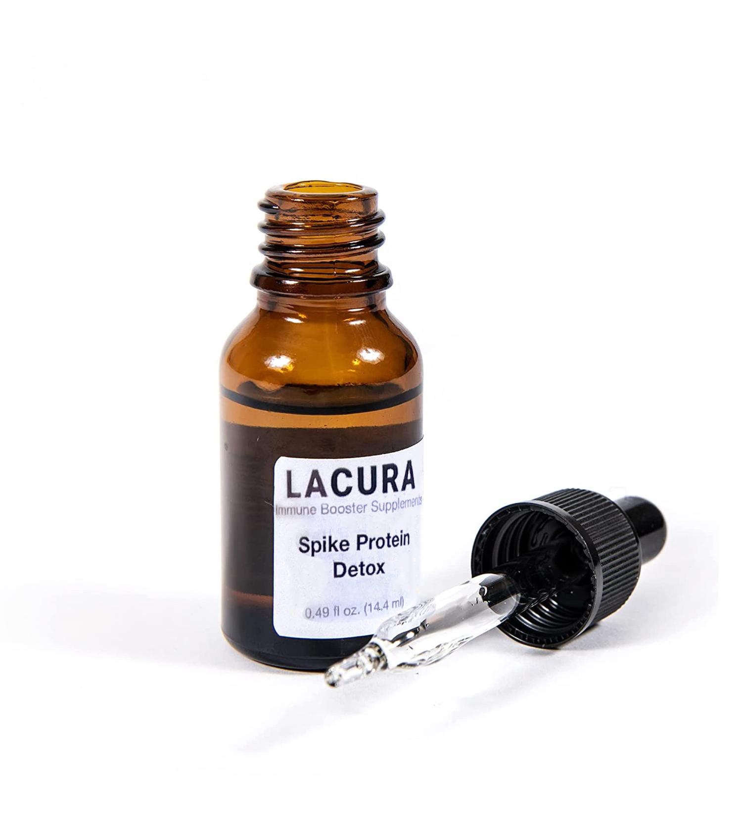 LaCura Spike Protein Detox - 15ml Pure Essential Oil Blend with Pine Star Anise Rosemary & Ginger - Aromatherapy for Wellness - Buy Online on GoSupps.com