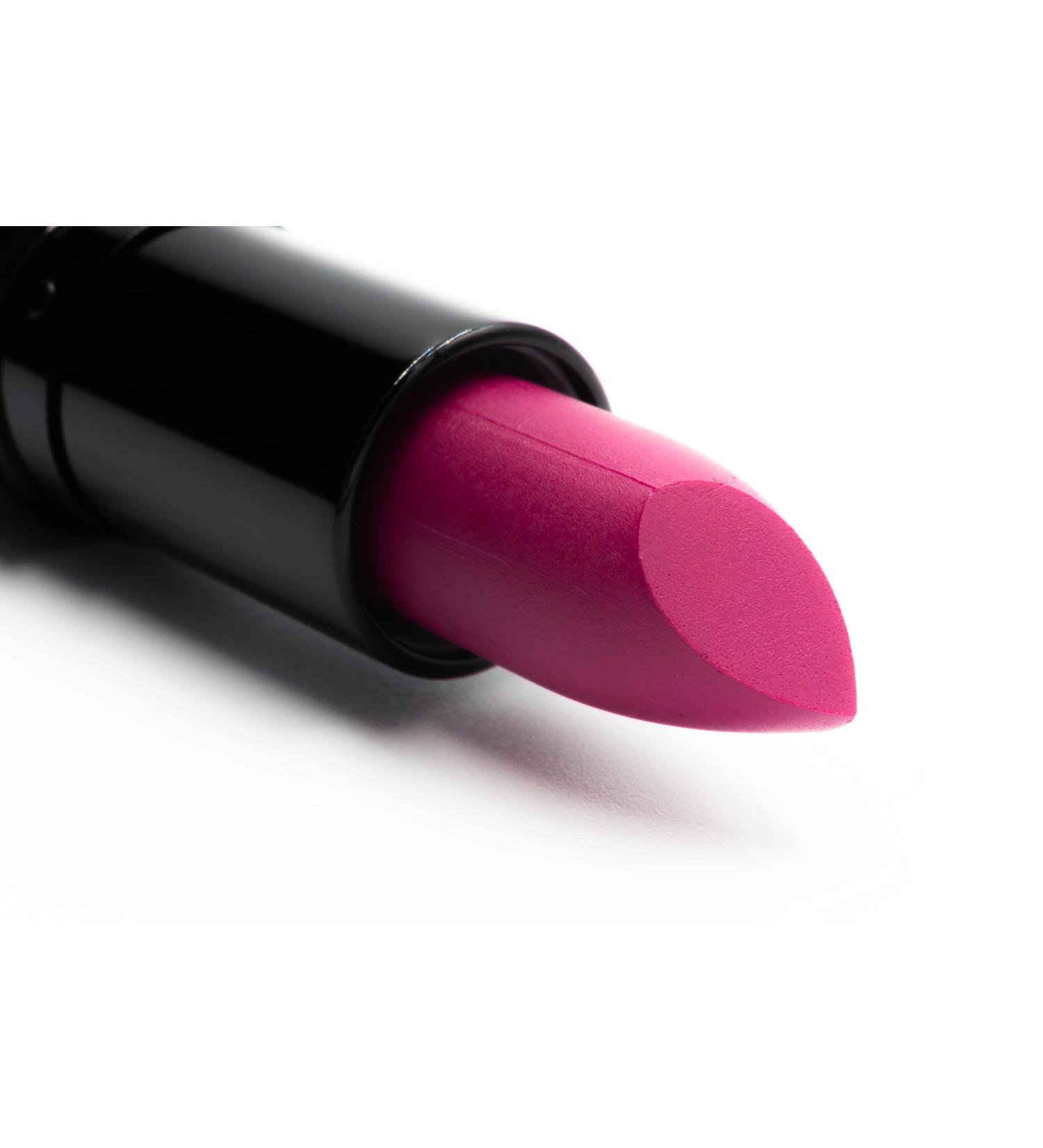 Pure Ziva Cranberry Red Deep Fuchsia Pink Matte Lipstick - Moisturizing, Paraben and Cruelty Free - Buy Online on GoSupps.com