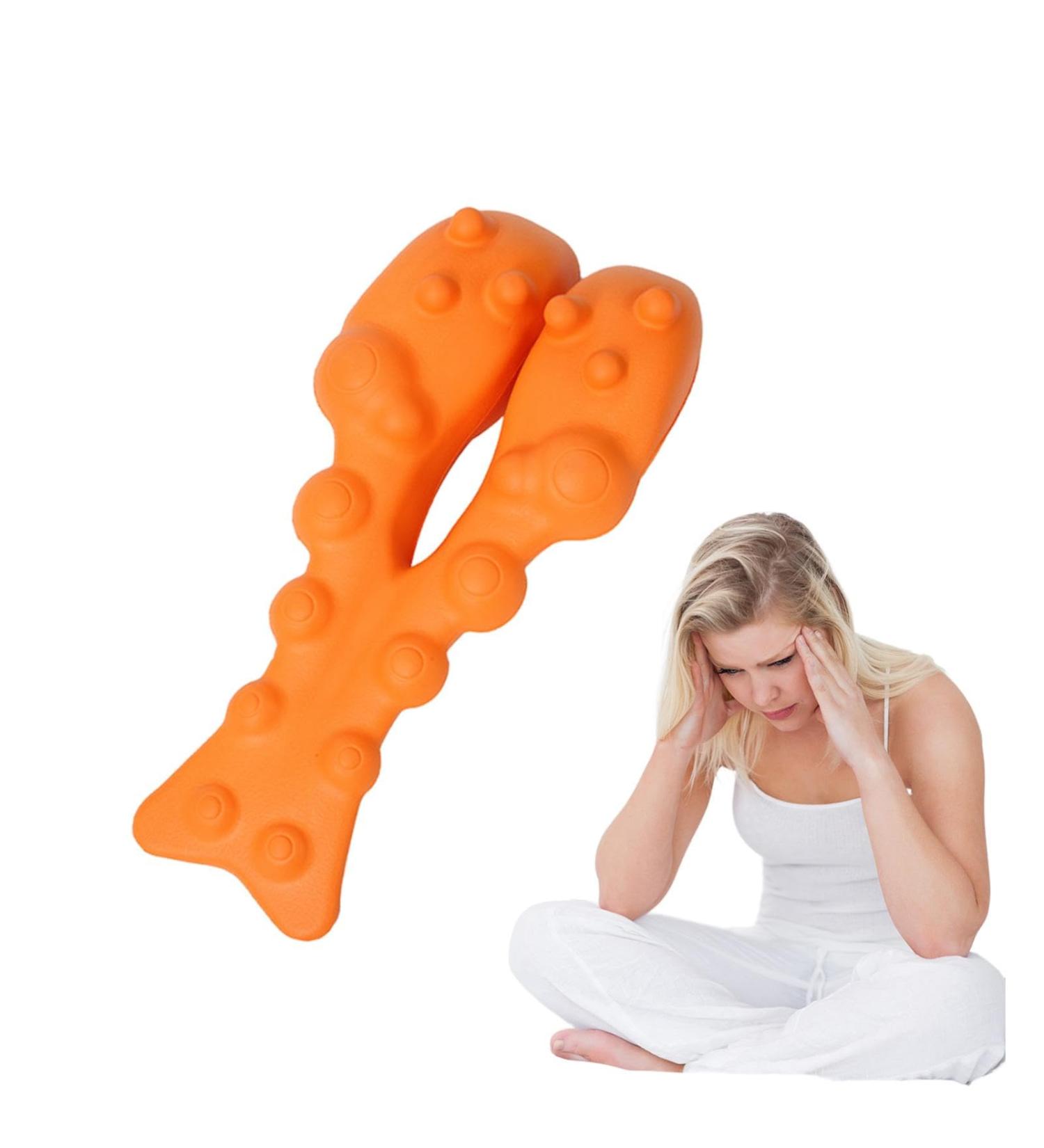 Trapezius Stretcher | Muscle Relaxer and Trigger Point Massager | Highly Elastic Cervical Traction Tool for Neck Trapezius Muscles Upper Back and Shoulder - Buy Online on GoSupps.com