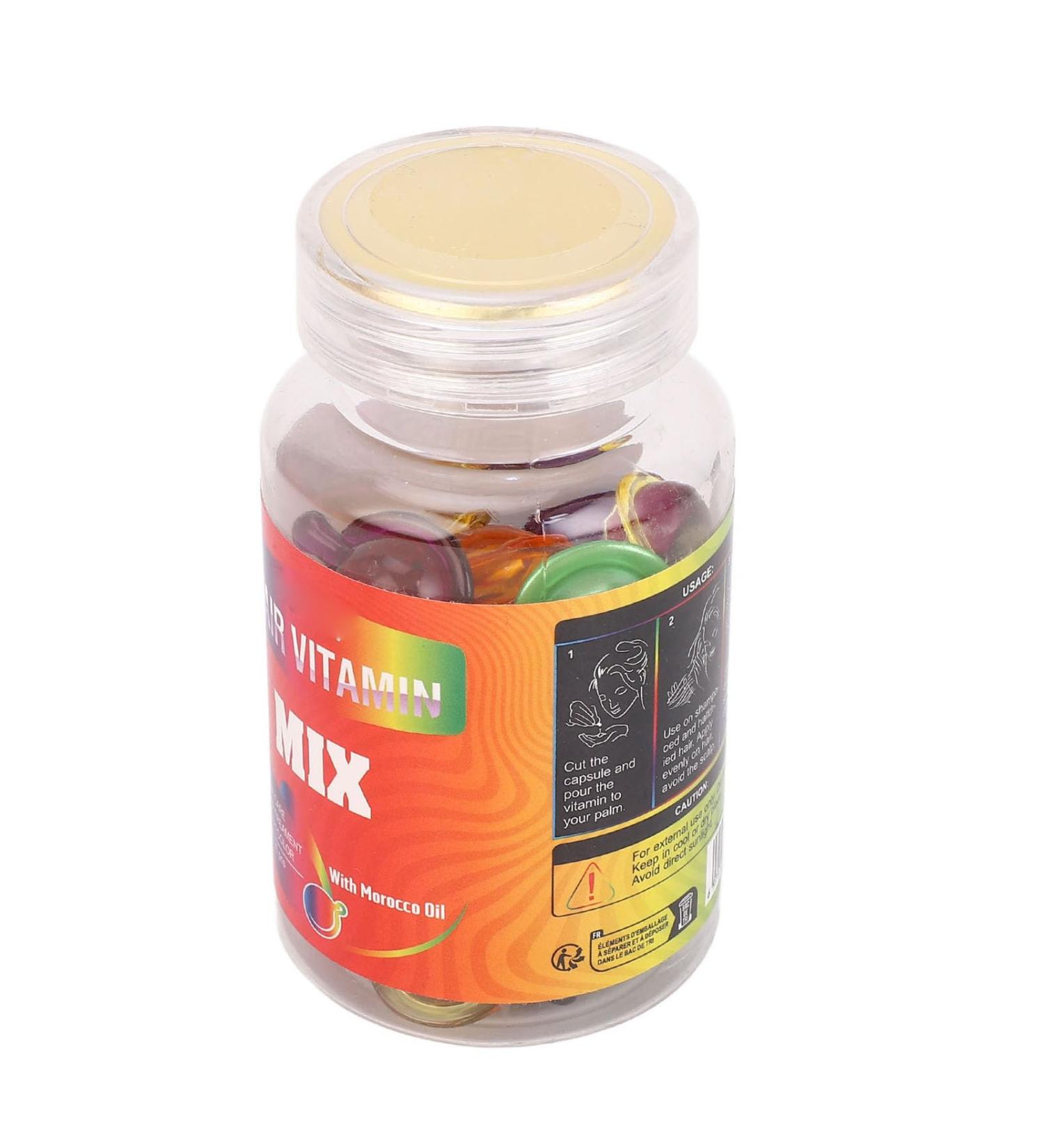 SUPYINI Hair Serum Capsules for Repairing Dry Frizzy Hair with Nourishing Oils Soothing and Rejuvenating Packed with Moisturizing Ingredients - Buy Online on GoSupps.com