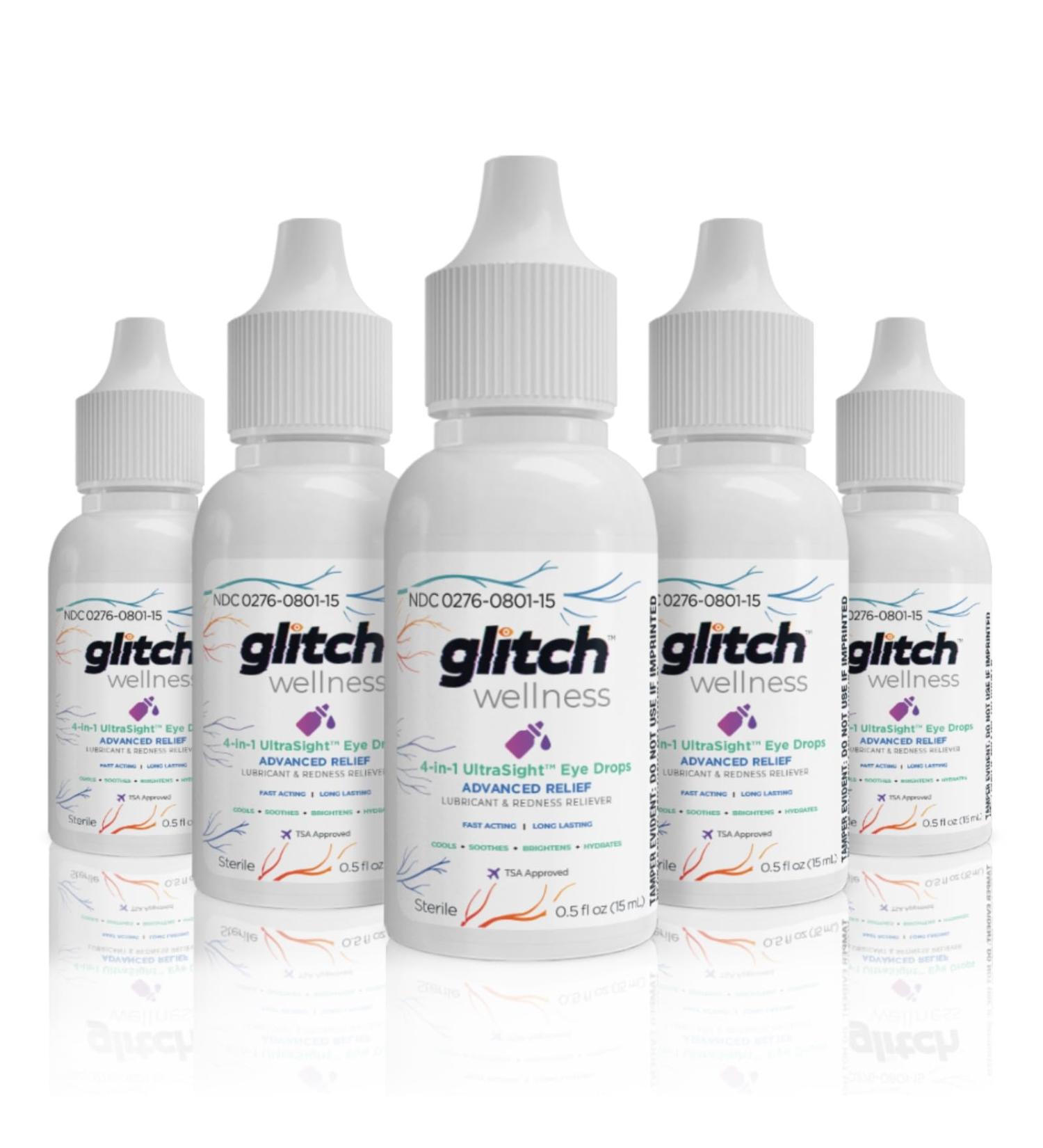 UltraSight Eye Drops for Red Eyes - 4 in 1 Advanced Relief | Hydration & Comfort | Soothing Dry Eye Relief - 15mL - Buy Online on GoSupps.com