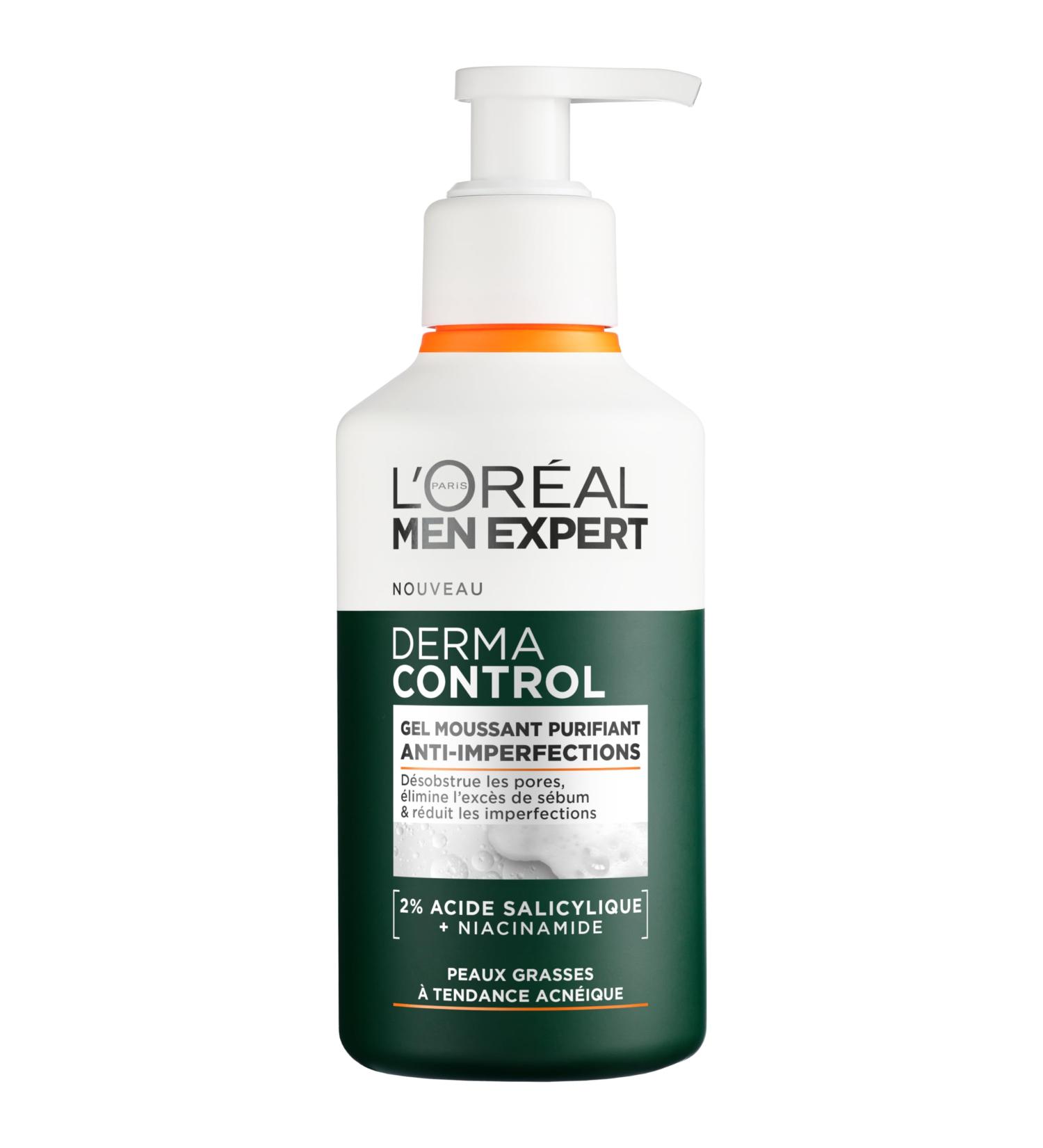 L'Oreal Paris Men Expert L'Or al Men Expert Derma Control Purifying Anti-Imperfection Foaming Gel 260ml