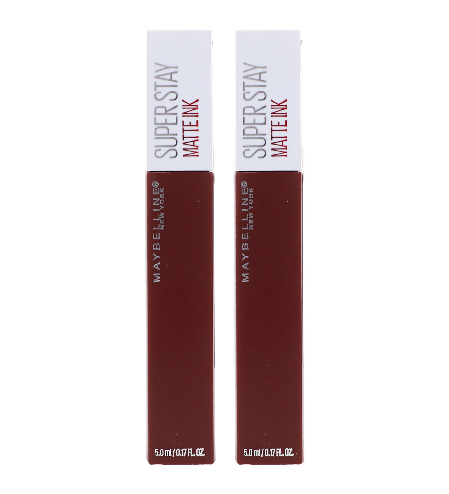 Maybelline SuperStay Matte Ink Liquid Lipstick Protector 85 - Pack of 2 | 0.16lbs 0.17fl oz | Long-lasting Matte Finish - Buy Online on GoSupps.com