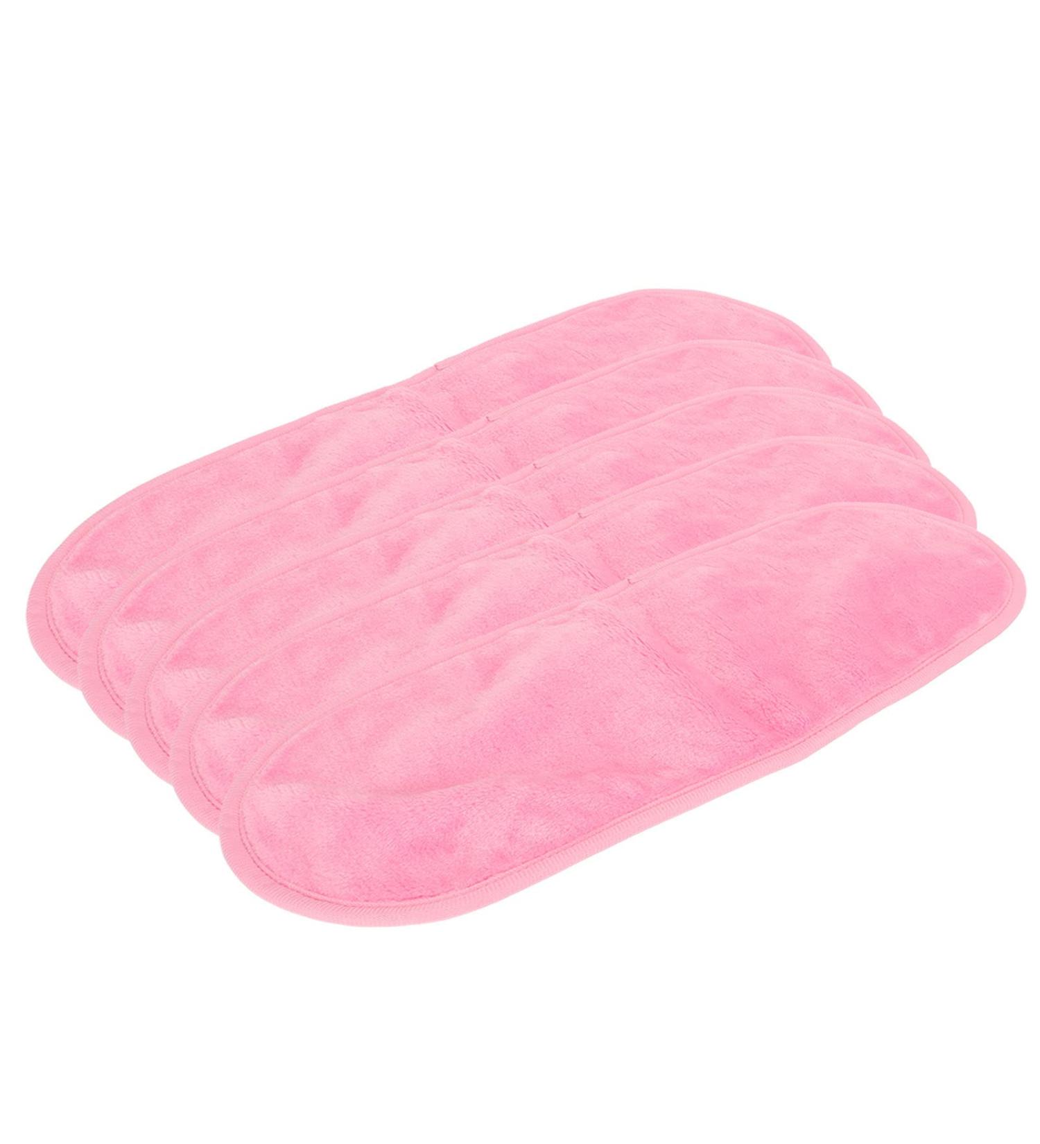 Coral Fleece Makeup Remover Towel Set Soft Microfiber Face Cleansing Towel for Women Home Beauty Salon - Buy Online on GoSupps.com