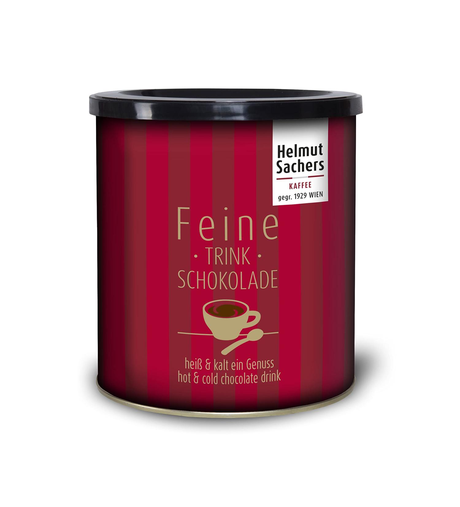 Buy Helmut Sachers Coffee - Premium Fine Drinking Chocolate 26% Cocoa 500g | International Shipping Available - Buy Online on GoSupps.com