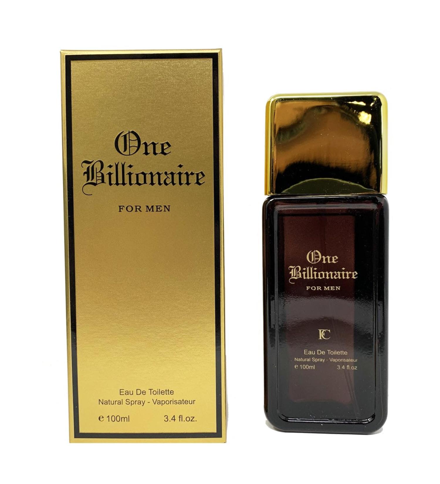 VILOFAL One Billionaire Men's Cologne Eau de Toilette Natural Spray - Classic Rose Notes - Aromatic Scent - Great Holiday Gift - for All Day Use - a Classic Bottle 3.4 Fluid Ounce/100Ml - Buy Online on GoSupps.com