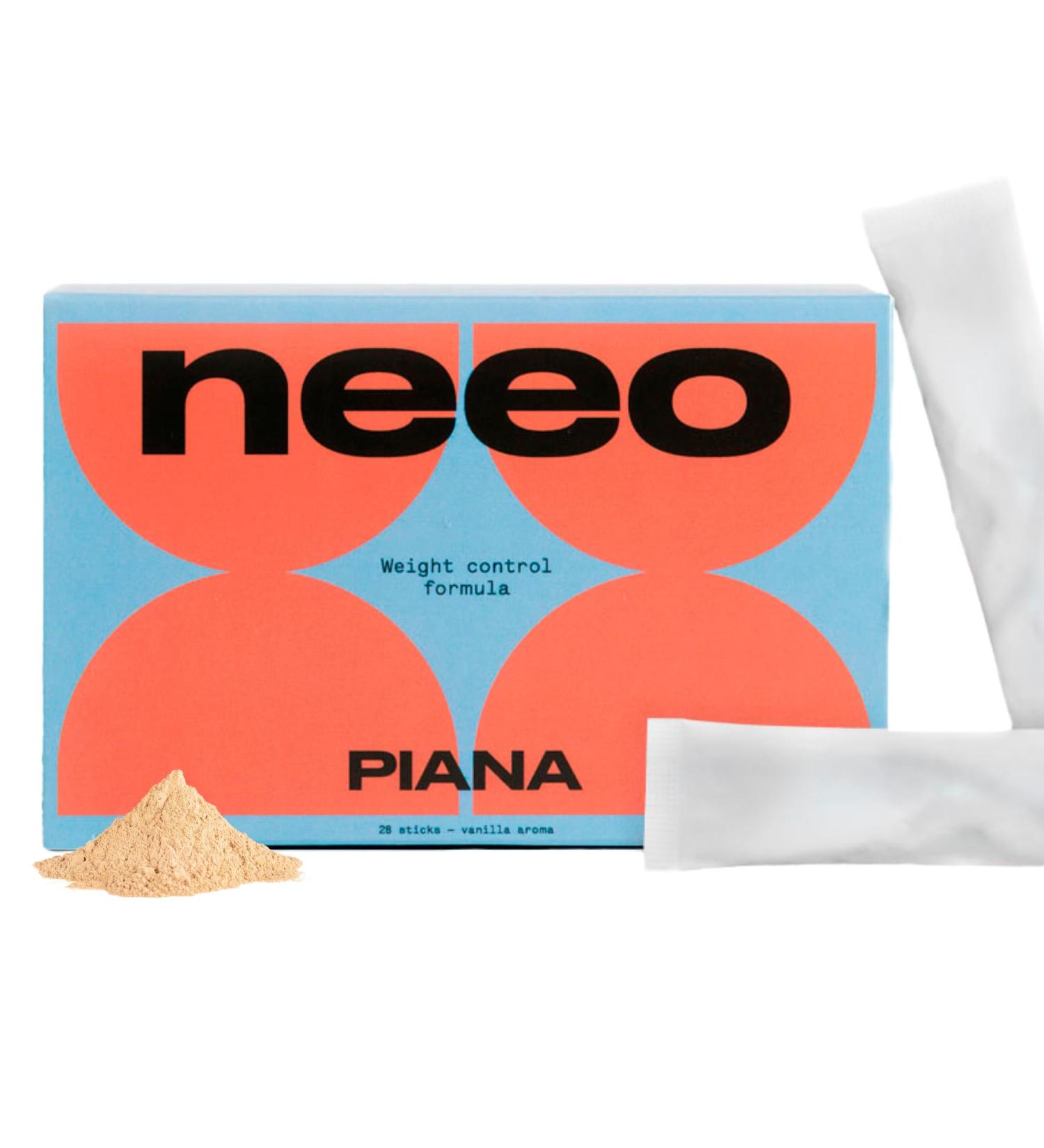 NEEO | Powerful Natural Fat Burner | 28 Ultra Dosed Sticks | Patented Pure Nopal + Chrome + Elderberry | Hunger Suppressant | Fast and Effective Weight Loss | Lab Tested | Vegan Sugar Free Vanilla - Buy Online on GoSupps.com