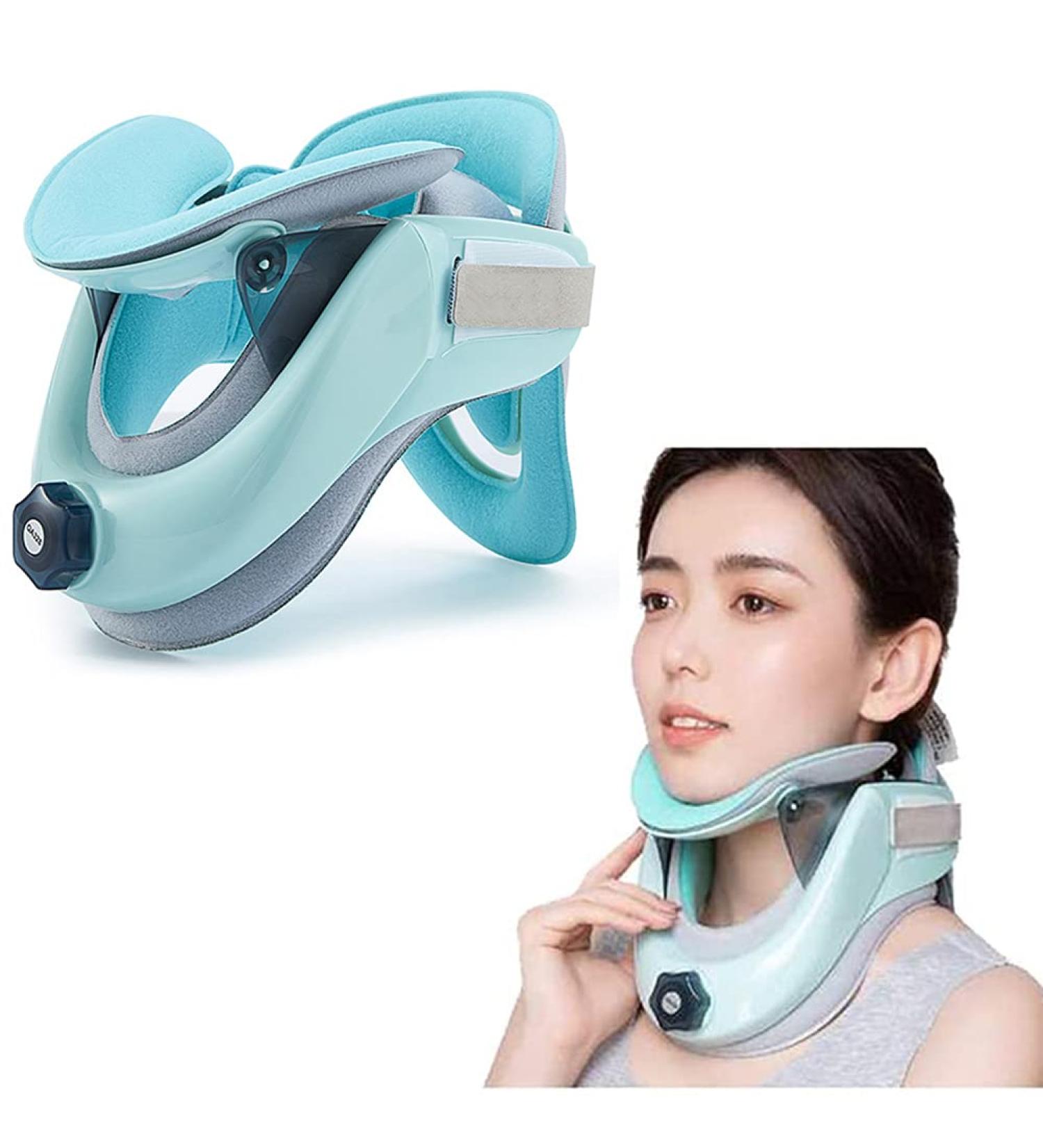 FooJo Cervical Spine Tract - Inflatable Adjustable Neck Support for Pain Relief | International Shipping Available - Buy Online on GoSupps.com