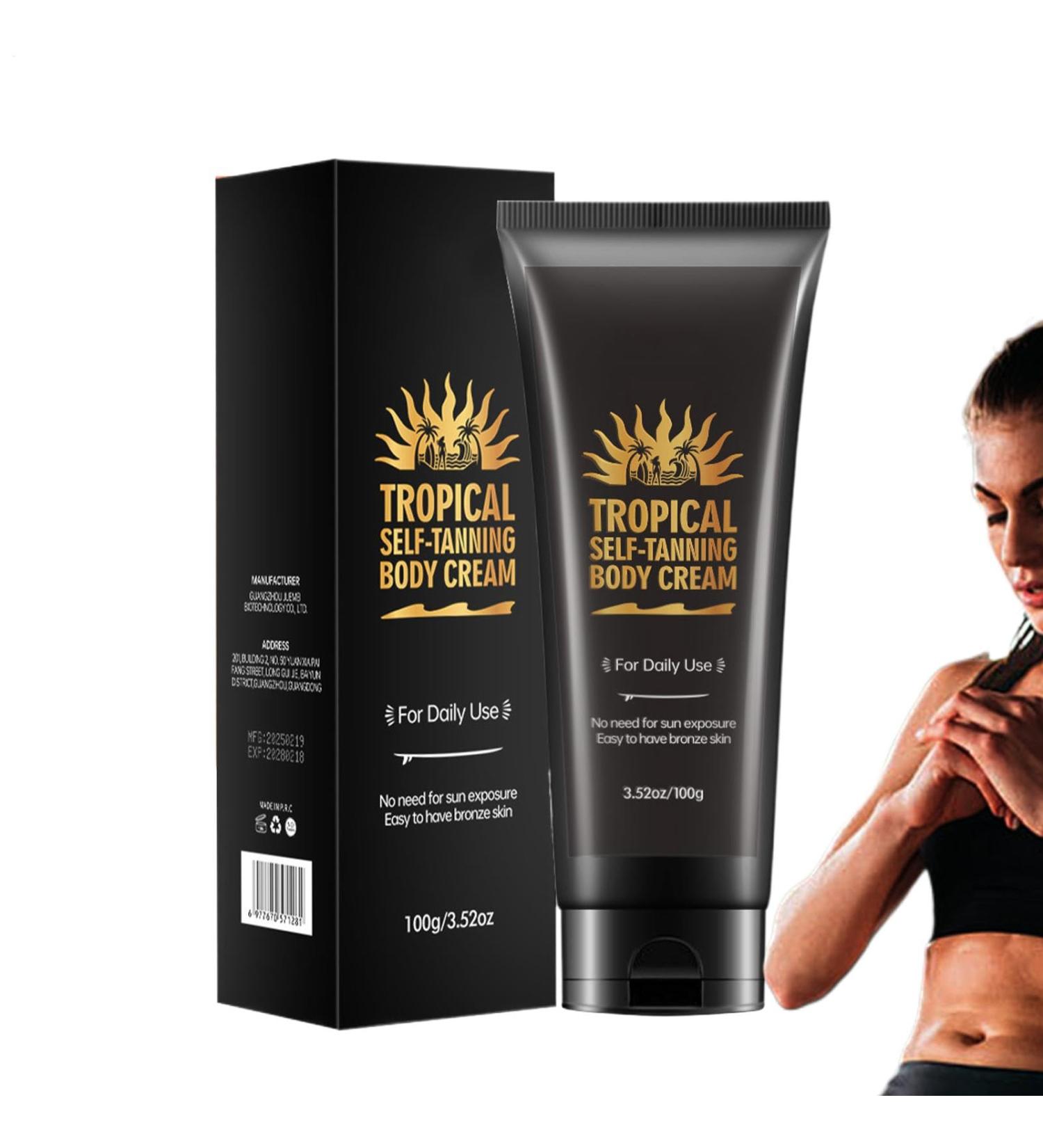  G n rique Tanning Lotion Gentle Natural Sun 6.18in Tanning Body Bronzer Sun Skin Care Beauty Supplies for Mom Daughter Girlfriend Smooth Radiant Glow UV Protection - Buy Online on GoSupps.com