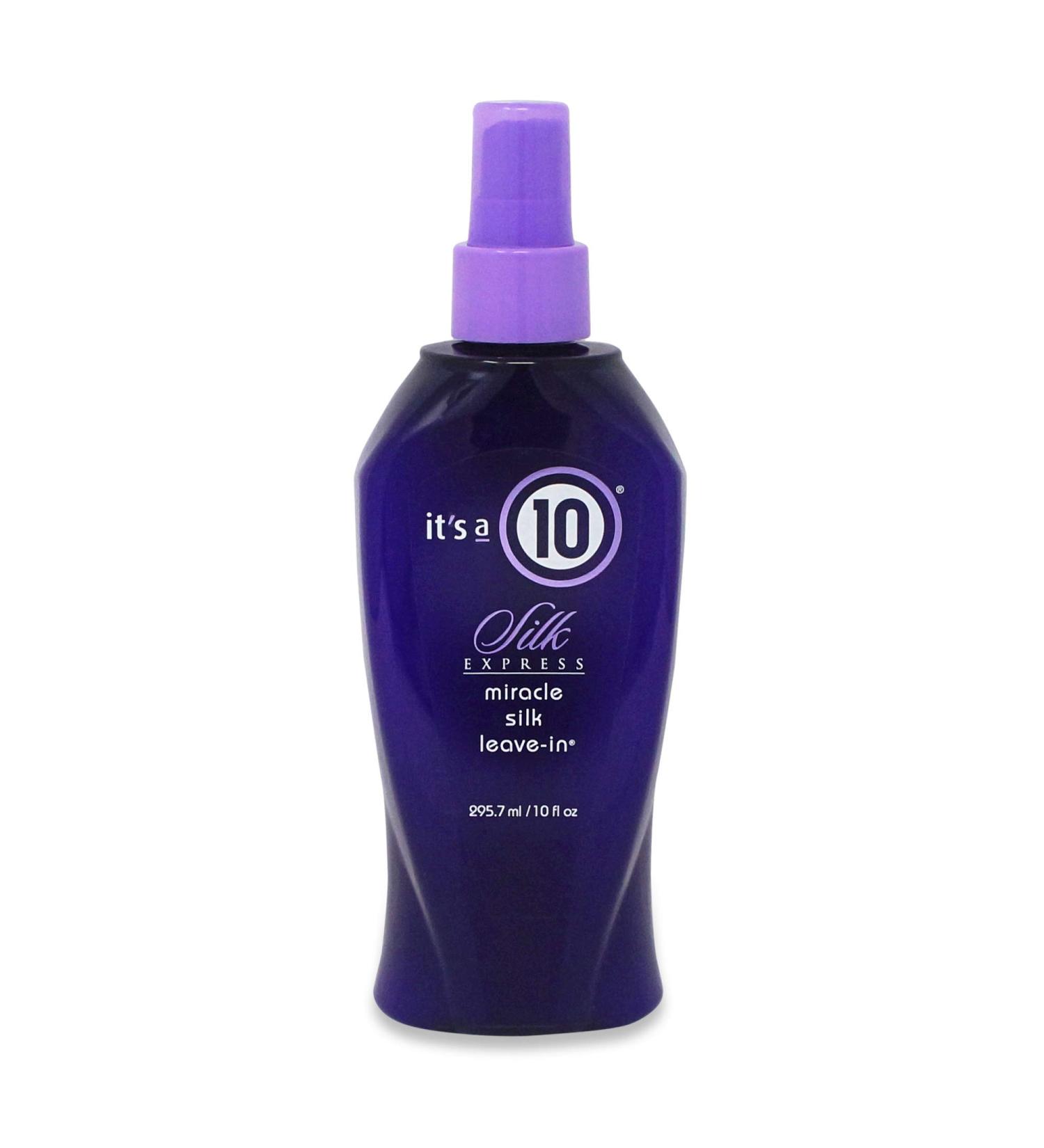 It's a 10 Silk Express Miracle Silk Leave-in Spray - 10 ounce large professional size