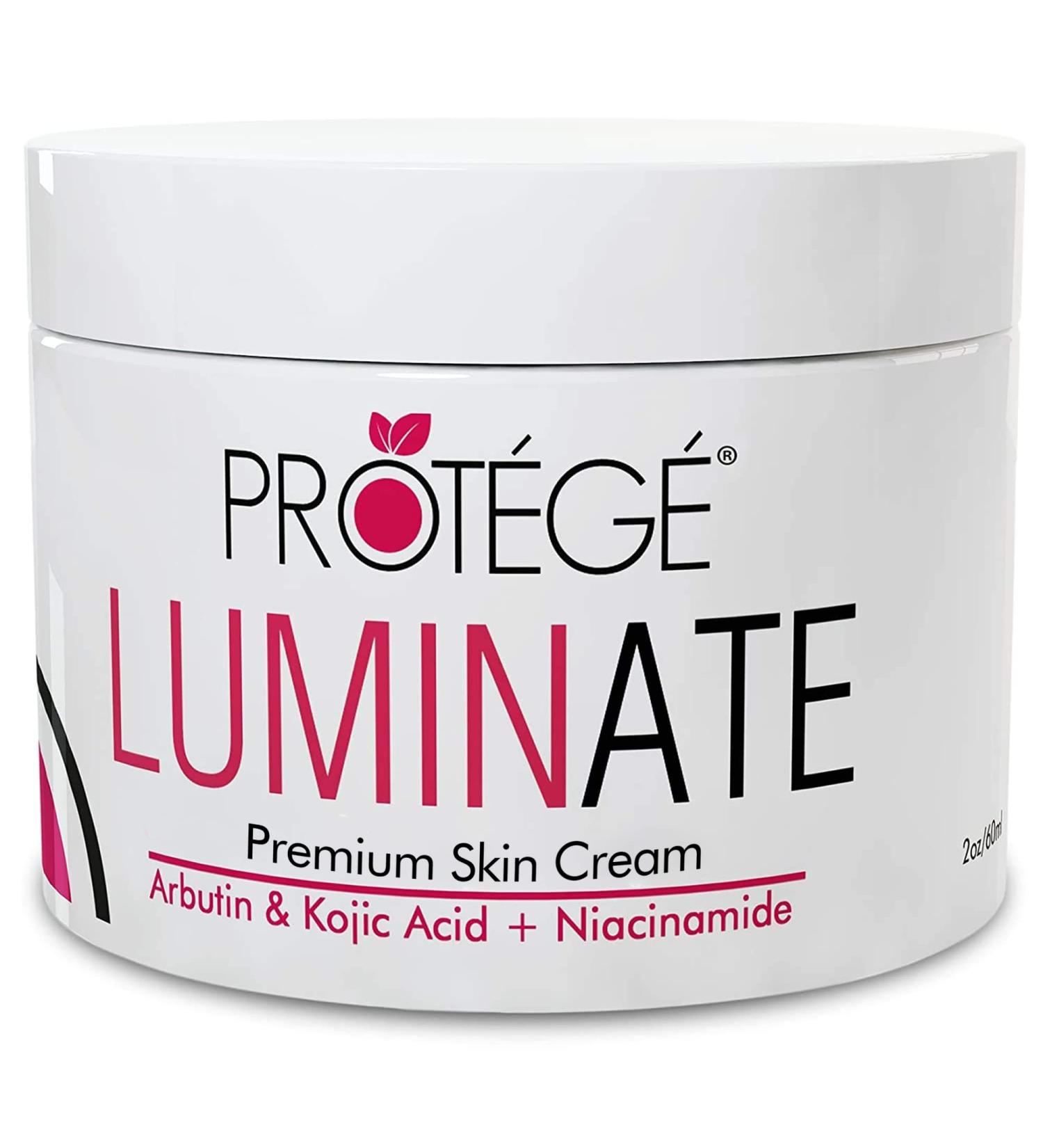 Protege Beauty Luminate Skin Brightening Cream | Bleaching Cream for Face, Body & Intimate Areas | Dark Spot & Bikini Area Brightening | For All Skin Types | 2oz - Buy Online on GoSupps.com