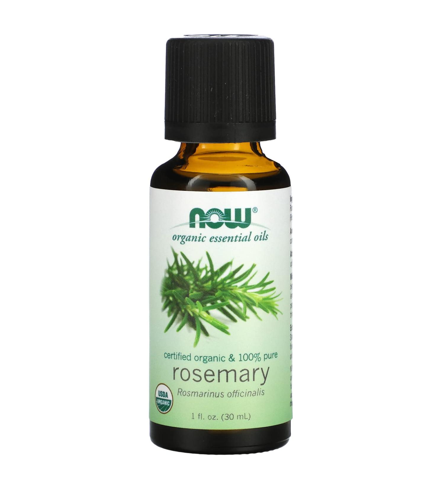 Now Foods Organic Essential Oils Rosemary 1 fl oz (30 ml)