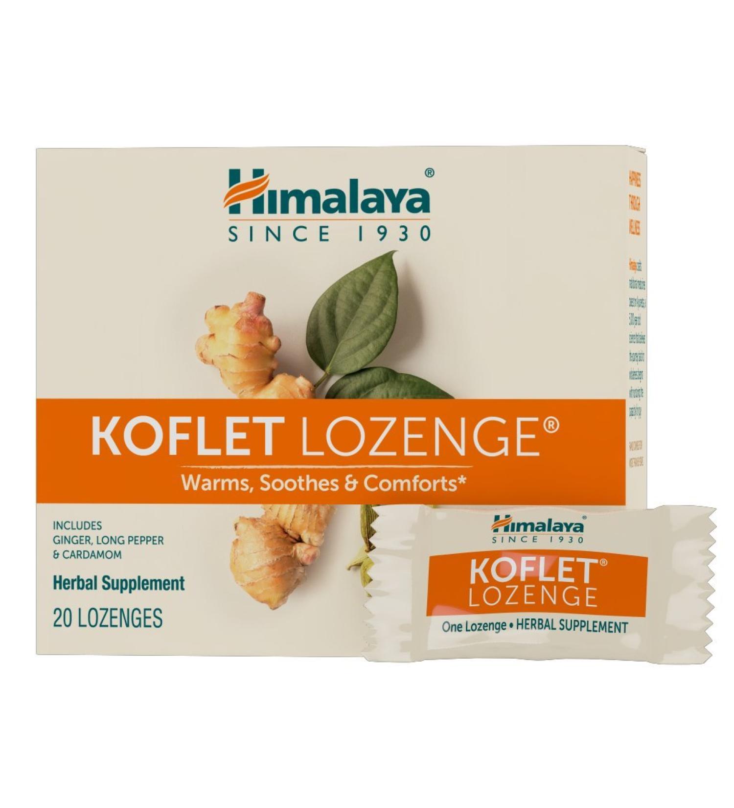 Buy Himalaya Koflet 20 Lozenges for Relief from Cough & Cold - Fast Shipping - Buy Online on GoSupps.com