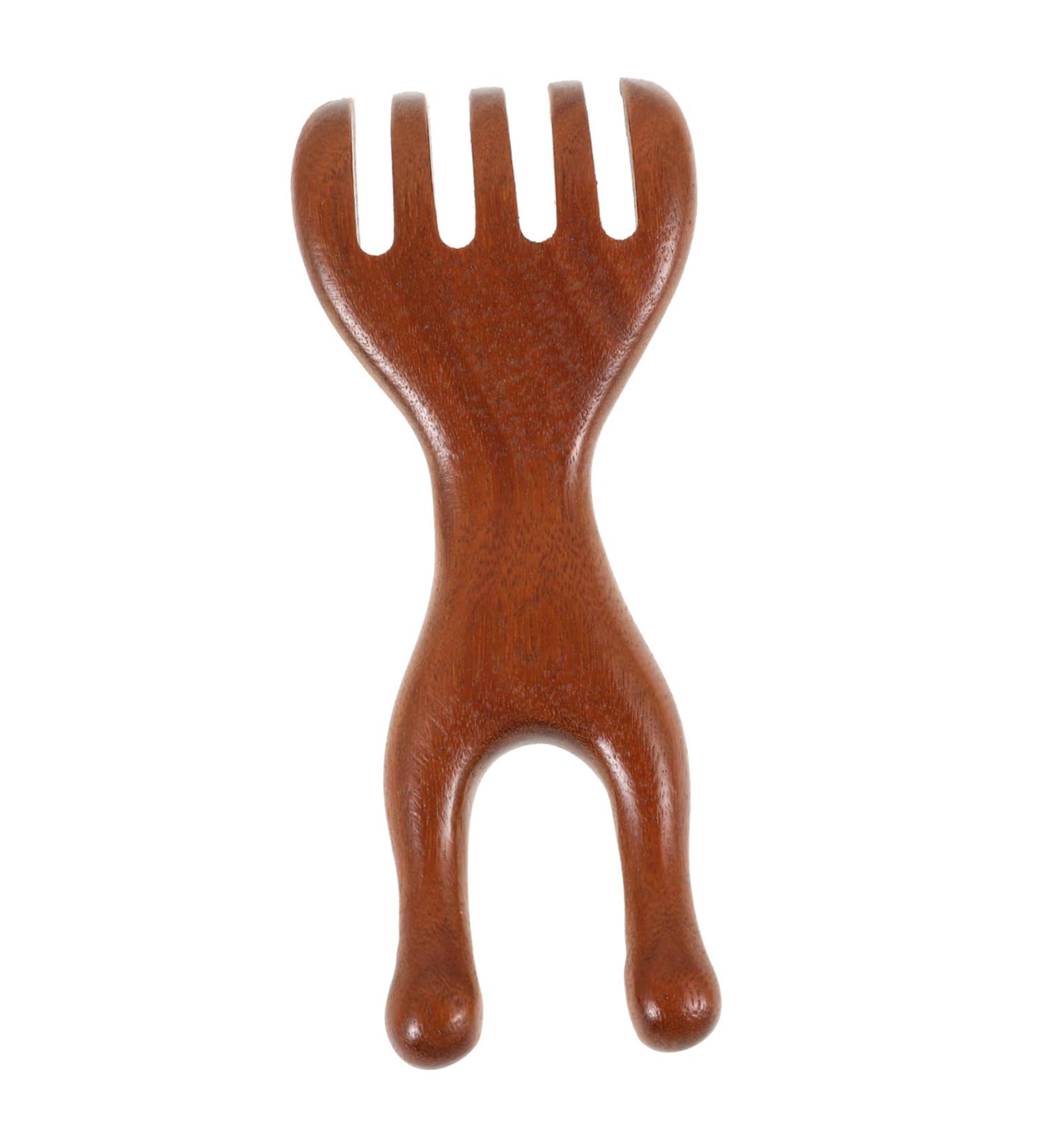 Fomiyes Wooden Wide Tooth Comb for Curly Hair | Women's Hair Care & Scalp Massager - Buy Online on GoSupps.com