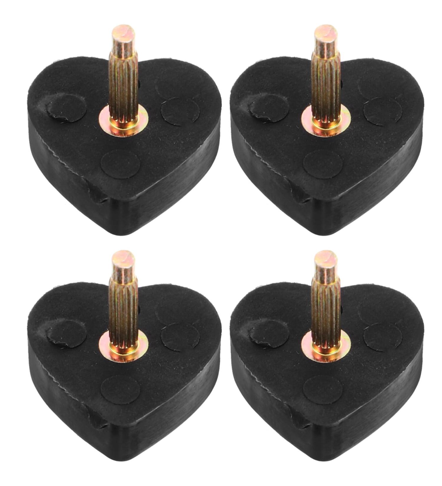 GLEAVI High Heel Repair Tips - 2 Pairs Replacement Caps for Heels | Protect & Extend Shoe Life | International Shipping Available - Buy Online on GoSupps.com