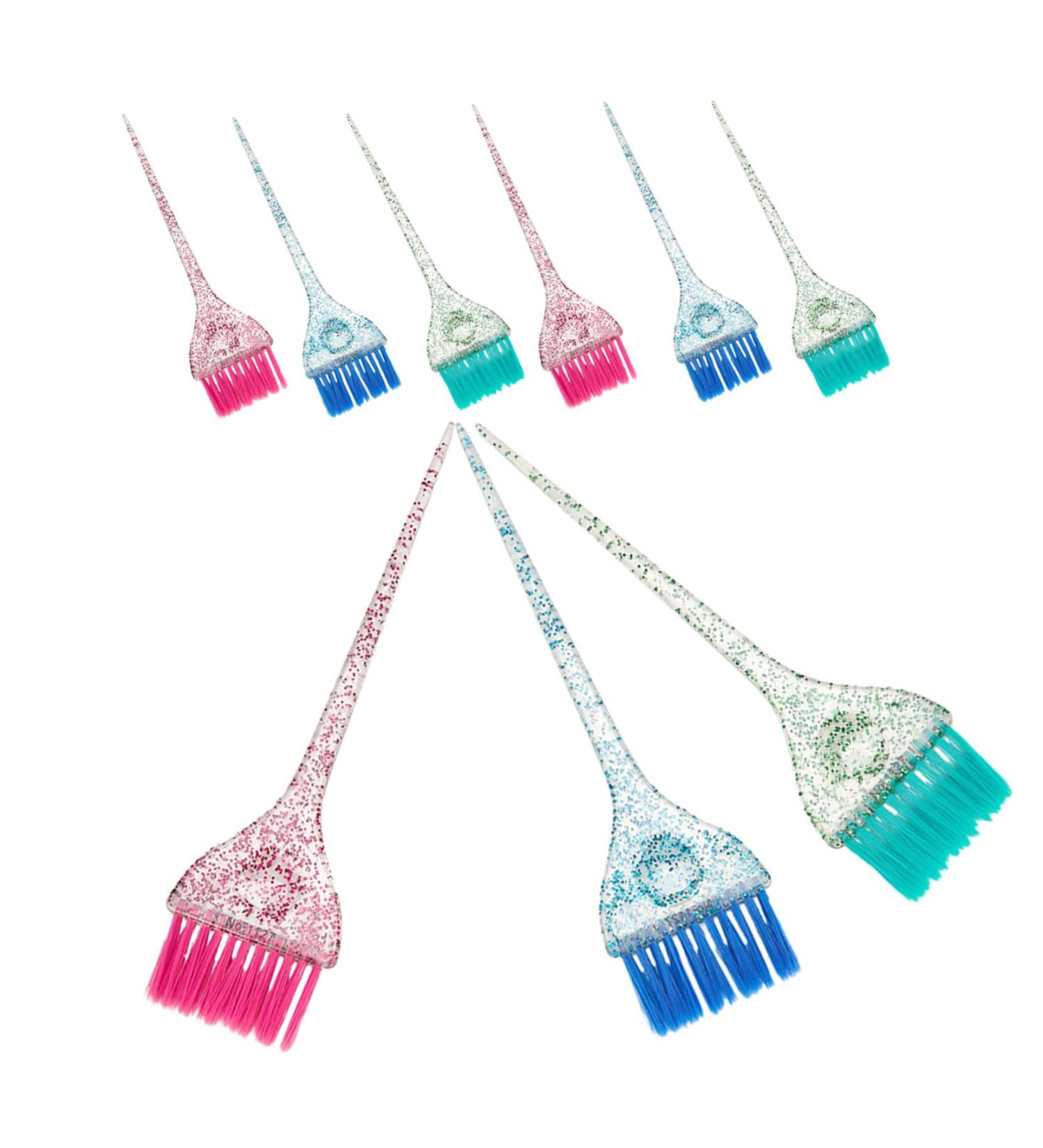 9pi ces Pinceau Applicateur pour Coloration Cheveux Pinceau Teinture Cheveux Plastique Outil pour M ches et Retouches Facile Nettoyer pour Coiffeurs et Particuliers - Buy Online on GoSupps.com