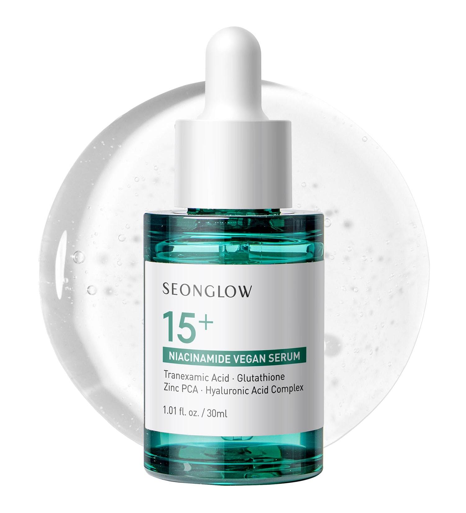 15% Vegan Niacinamide+ 3% Tranexamic Acid Serum: Korean Skin Care Niacinamide serum - Pore Minimizer for Face, Glutathione, Zinc PCA, 1.01 fl.oz.(30ml) Unscented 1.01 Fl Oz (Pack of 1) - Buy Online on GoSupps.com
