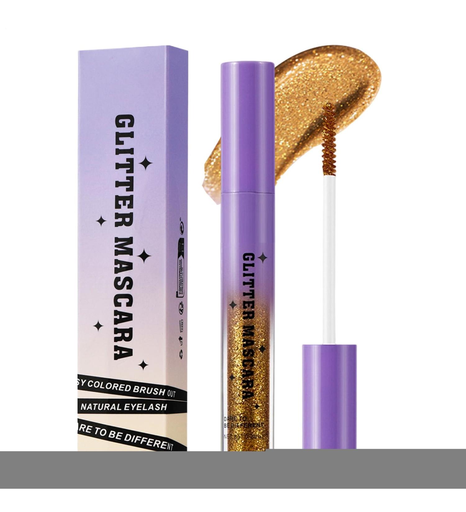 Glitter Mascara Long-Lasting - Lengthening and Smudge-Resistant for Women - Evening Party Going Out Stage Ball - Buy Online on GoSupps.com