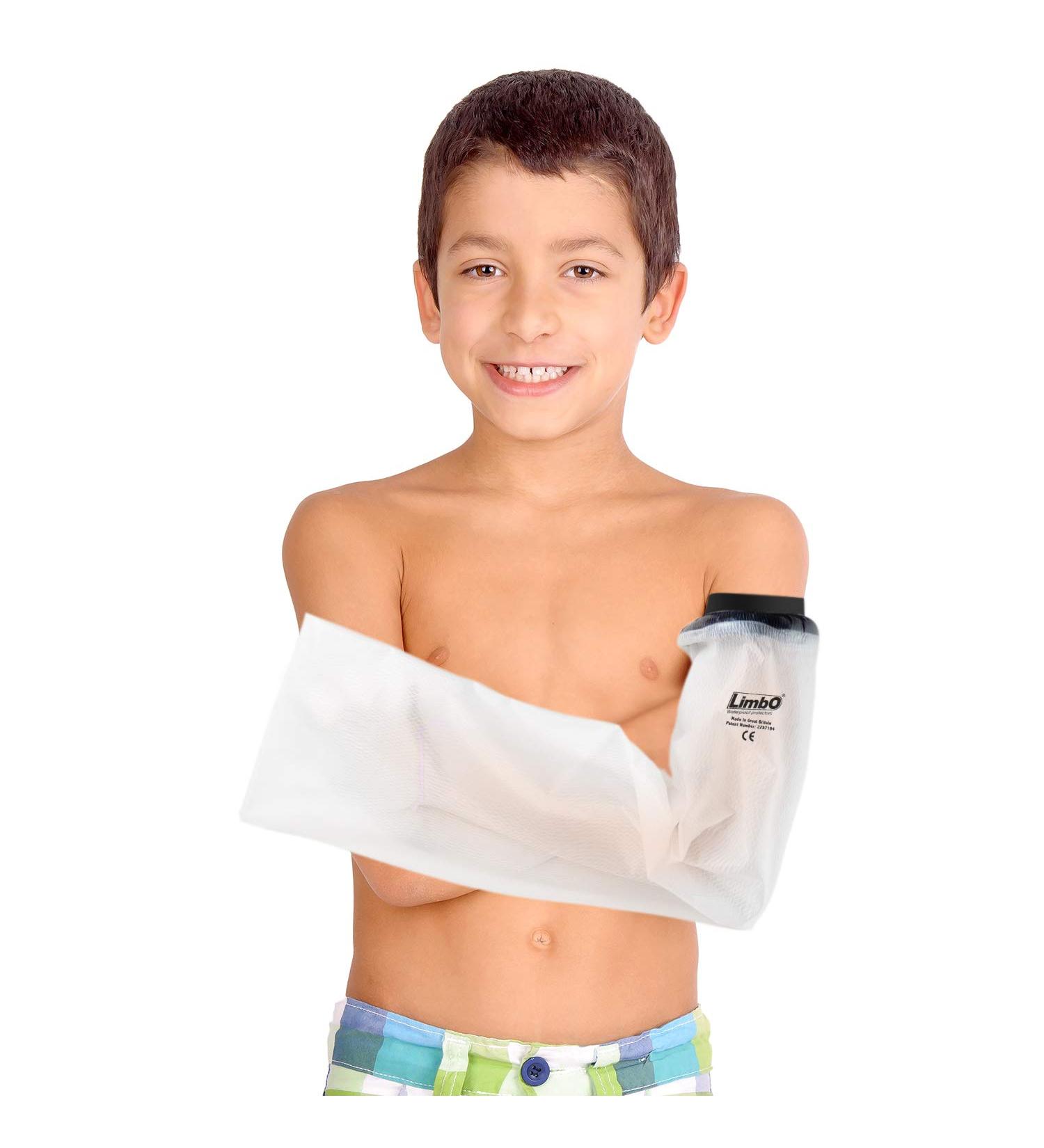 LimbO Waterproof Protectors Cast and Dressing Cover - Child Full Arm 2 to 3 Yrs (FA23: 16-22 cm Upper Arm Circ.) FA23: 2-3 Yrs - Buy Online on GoSupps.com