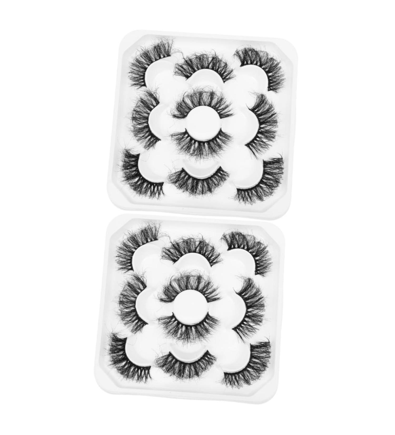 minkissy 10 Pairs Eyelashes Cosmetic Lashes Fake Eyelash Girls Fake Lash Handmade Eye Lashes Soft Light Fake Lash Long Fake Lash Makeup Lash Fake Lashes Natural Faceplate Make up Fiber Miss - Buy Online on GoSupps.com