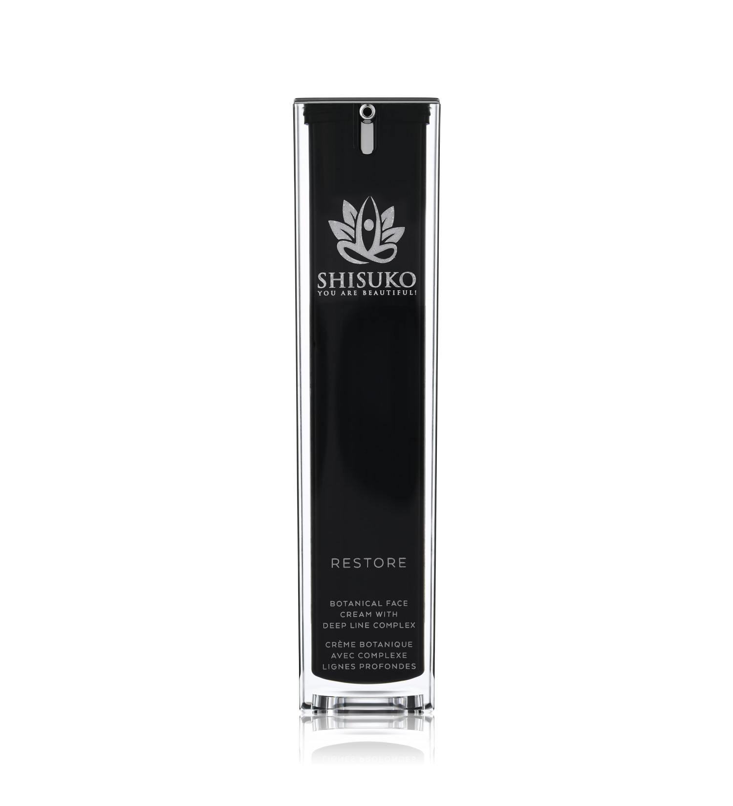 Shisuko Restore - Luxurious Emollient for Complete Hydration | Fine Line Eraser for All Skin Types - Vitamin E & Magnesium | 1.35 oz - Buy Online on GoSupps.com