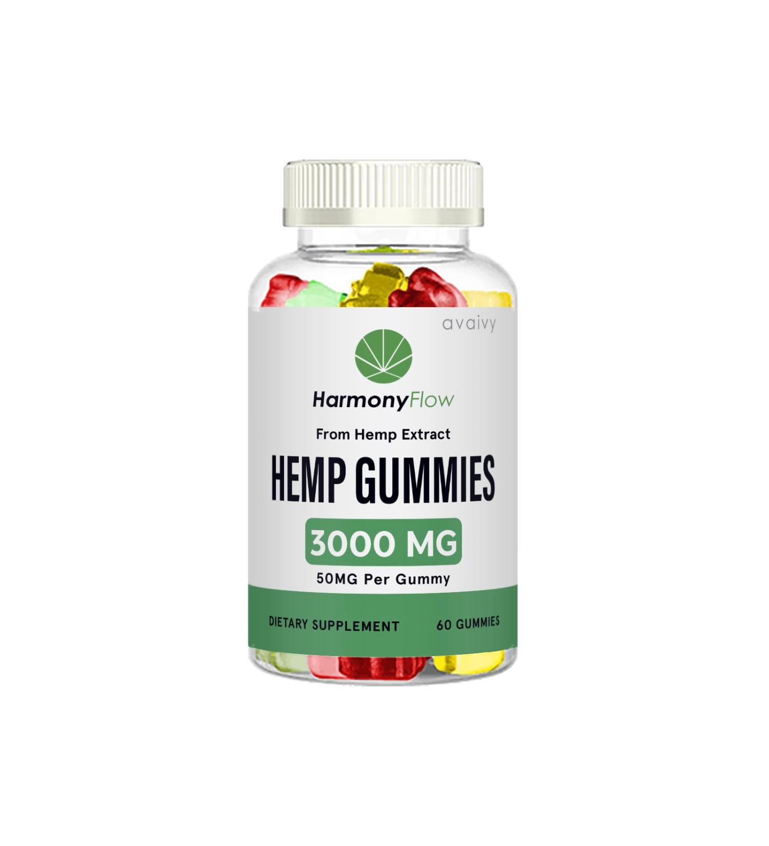 HarmonyFlow - Harmony Flow Hemp Gummy Formula (Single 60 Gummies)
