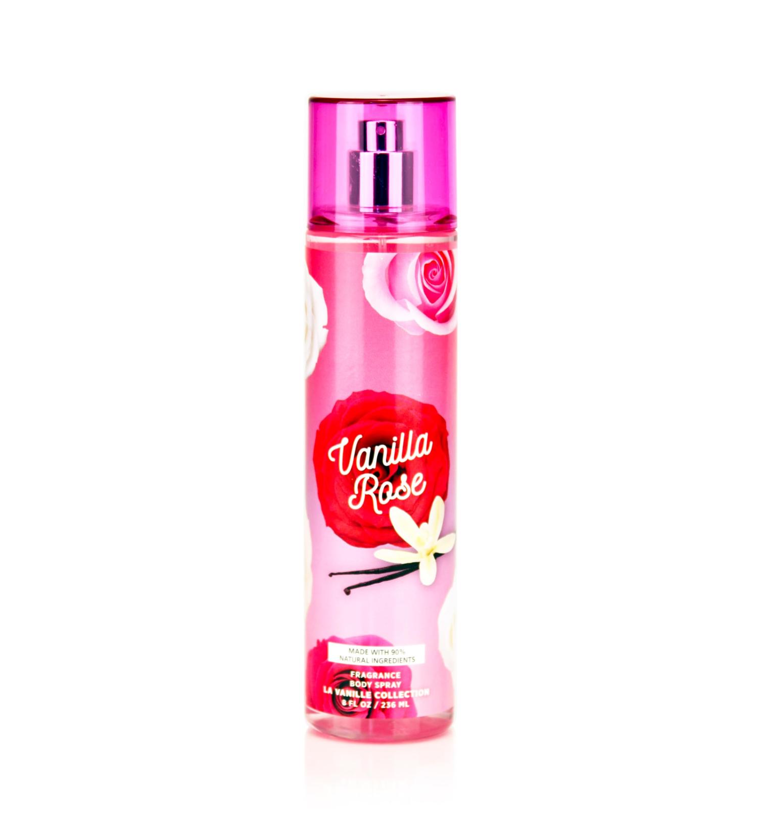 Body Mist for Women Long-Lasting Body Spray Refreshing Scented Perfume Fragrance 8 Fl Oz VANILLA ROSE - Buy Online on GoSupps.com