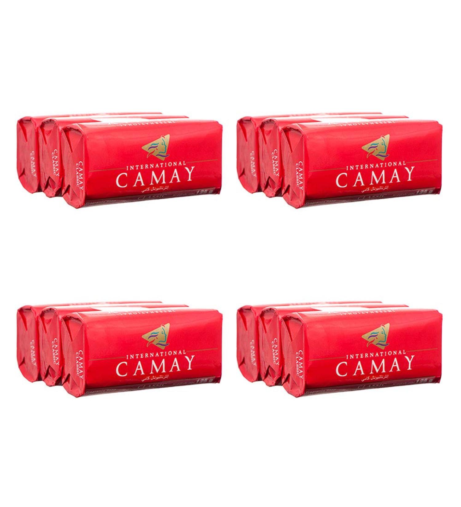 Camay Pink Ginger Bath Bar Soap 4.4oz (Pack of 12) | Softly Scented Classic Formula - Buy Online on GoSupps.com