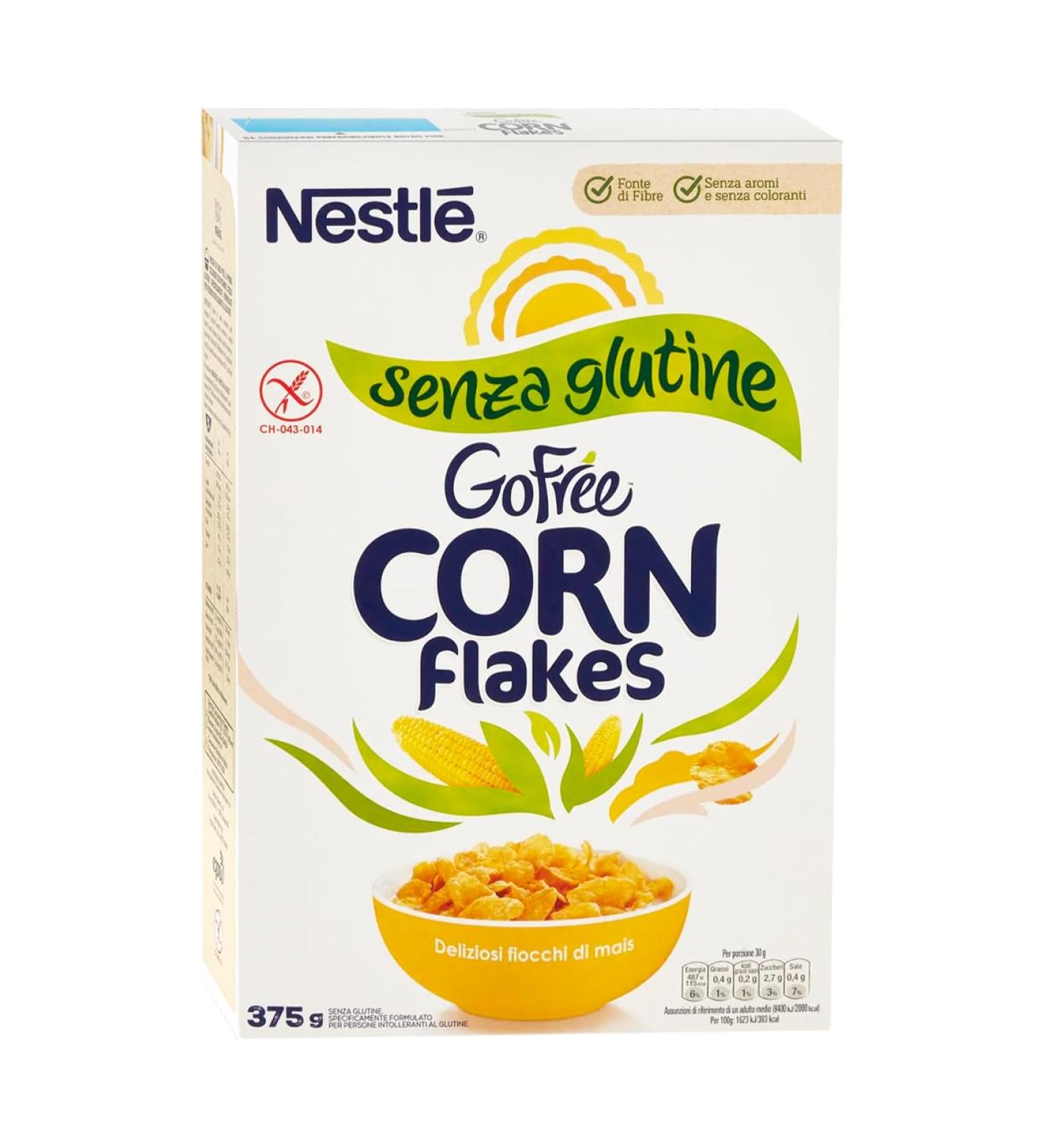  CAIYA Nestle Go Free Corn Flakes Gluten Free Corn Flakes - 375g - Buy Online on GoSupps.com
