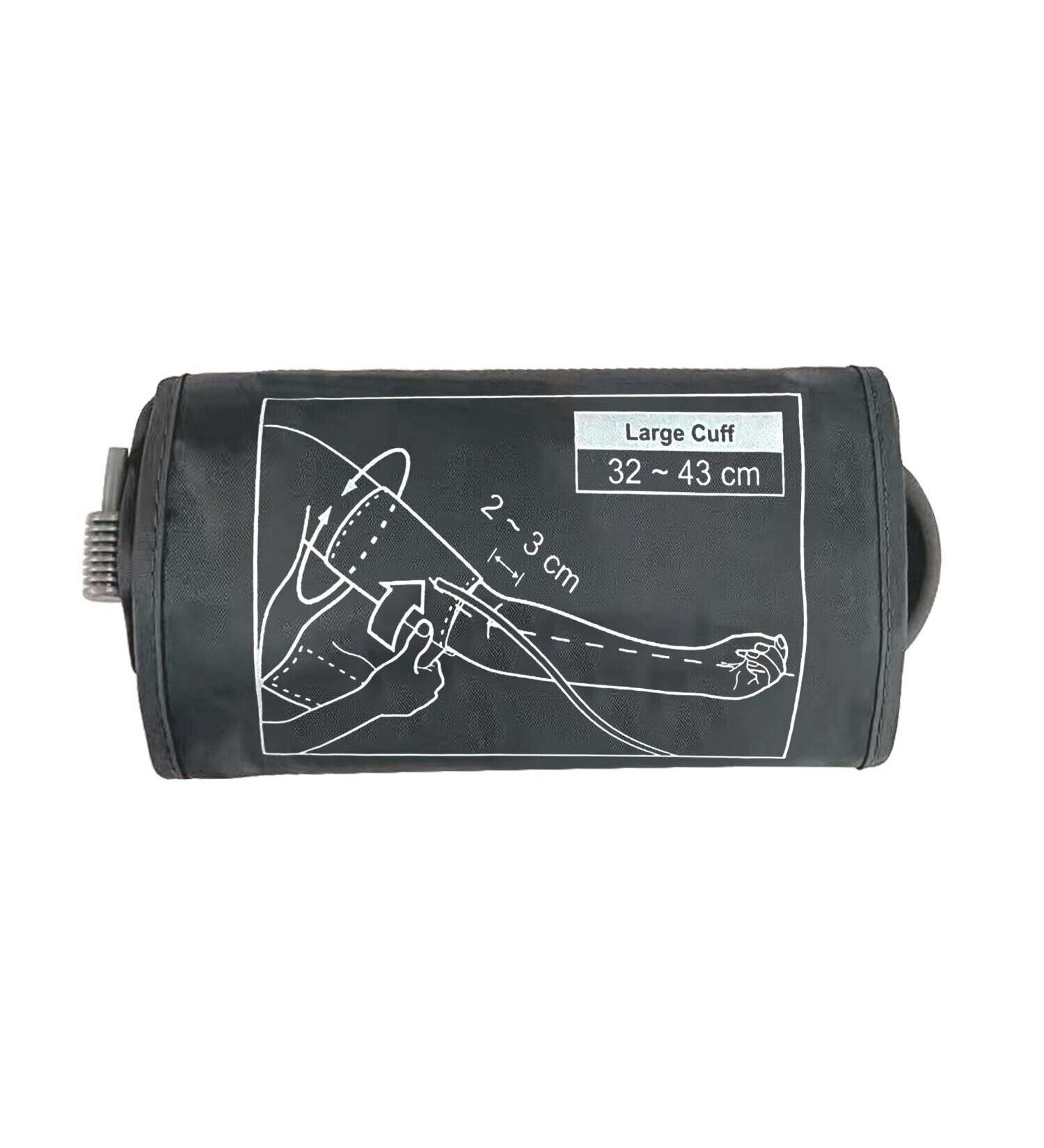 Large Blood Pressure Cuff - Scian Generic Replacement for Upper Big Arms (12.6-17 Inches) - BP Cuff Only | Fast International Shipping - Buy Online on GoSupps.com