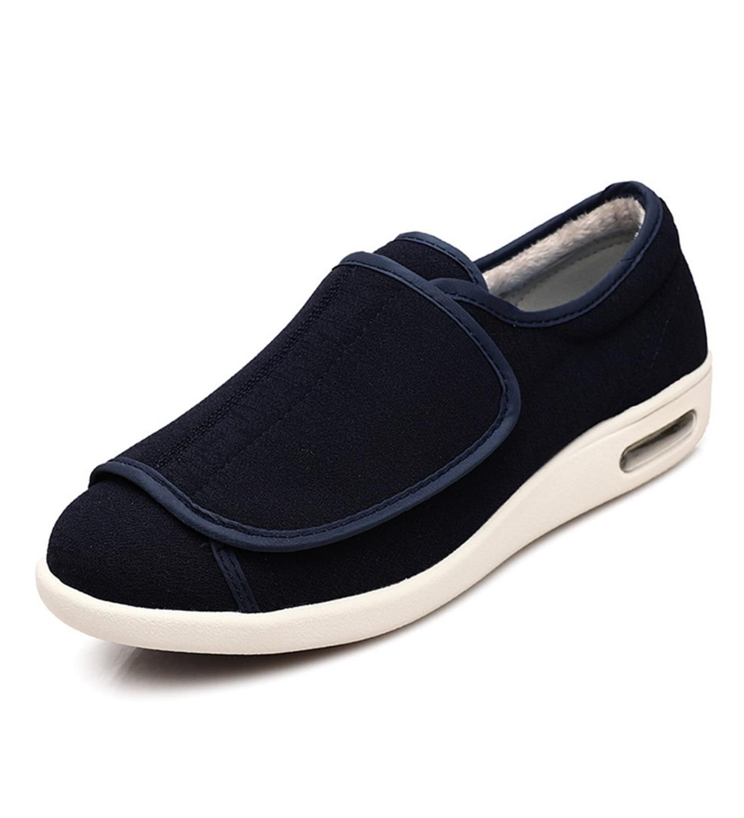 Yytcsjz Comfort Diabetic Slippers | Orthopedic Anti-Slip Shoes for Elderly Arthritis Edema | Wide & Comfortable | Blue, 26.5cm - Buy Online on GoSupps.com