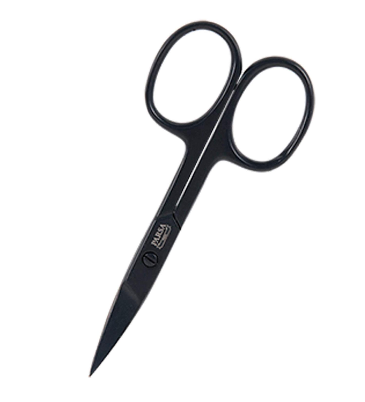Parsa Professional Nail Cutter for Men - Curved Stainless Steel Fingernail & Toenail Scissors (Black & Matte) - Precision Grooming Tool - Buy Online on GoSupps.com
